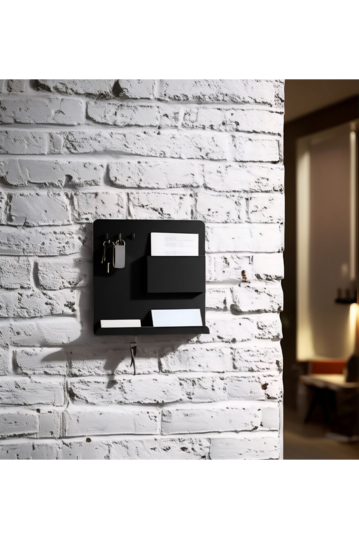 VoomeDesign Metal Duvar Rafı Anahtarlığı