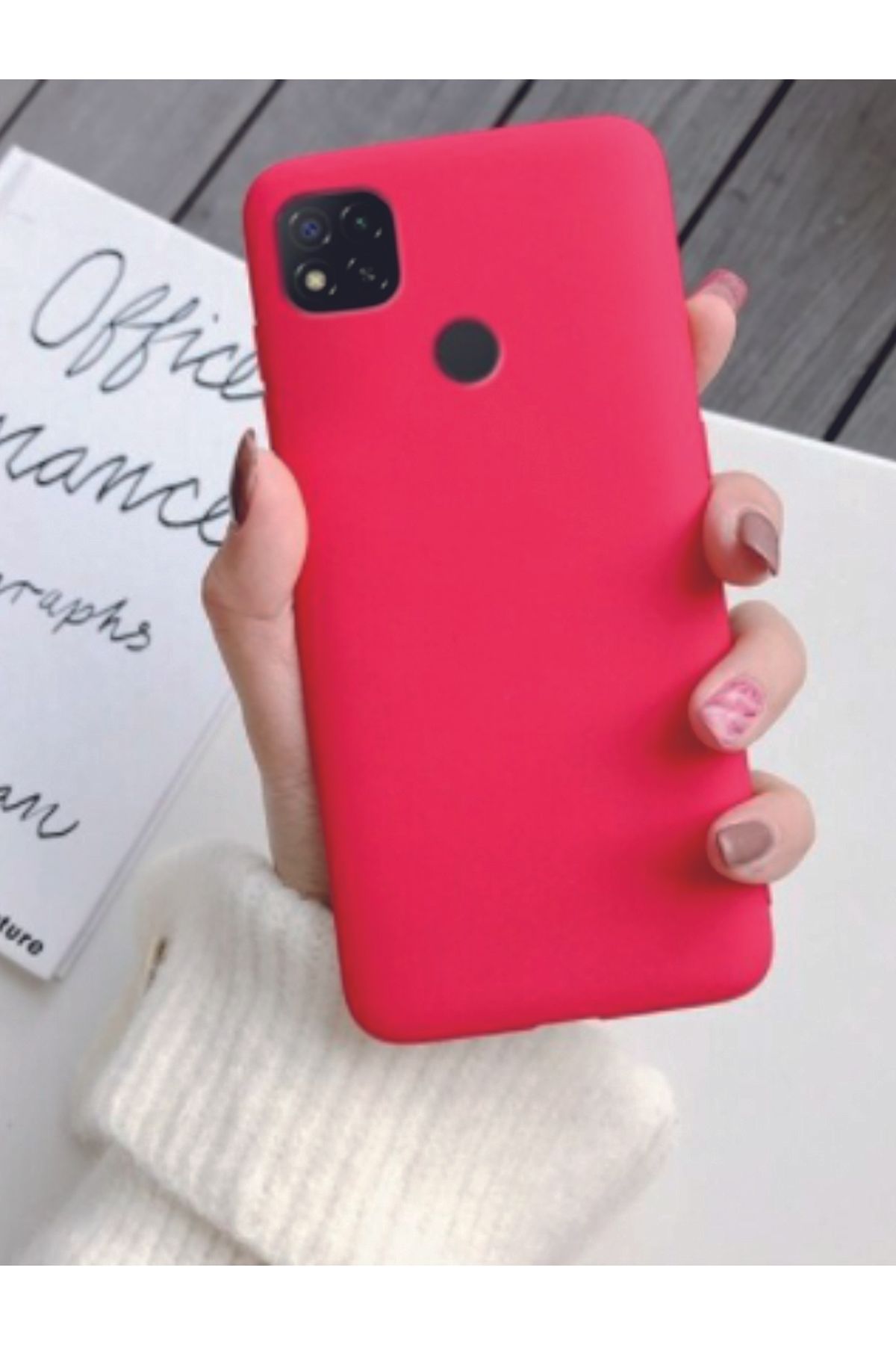 Tılsım Tekno Xiaomi Redmi 9C Kılıf Kamera Korumalı Silikon Rubber Arka Kapak