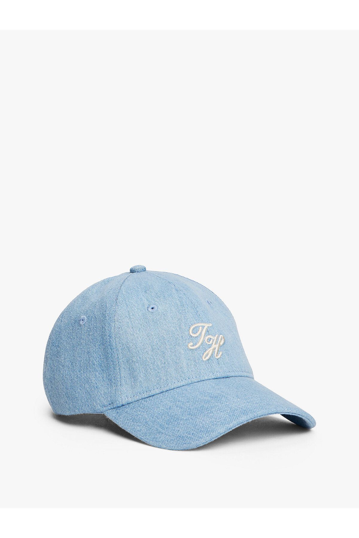 Tommy Hilfiger Logo Embroidery Denim Baseball Cap