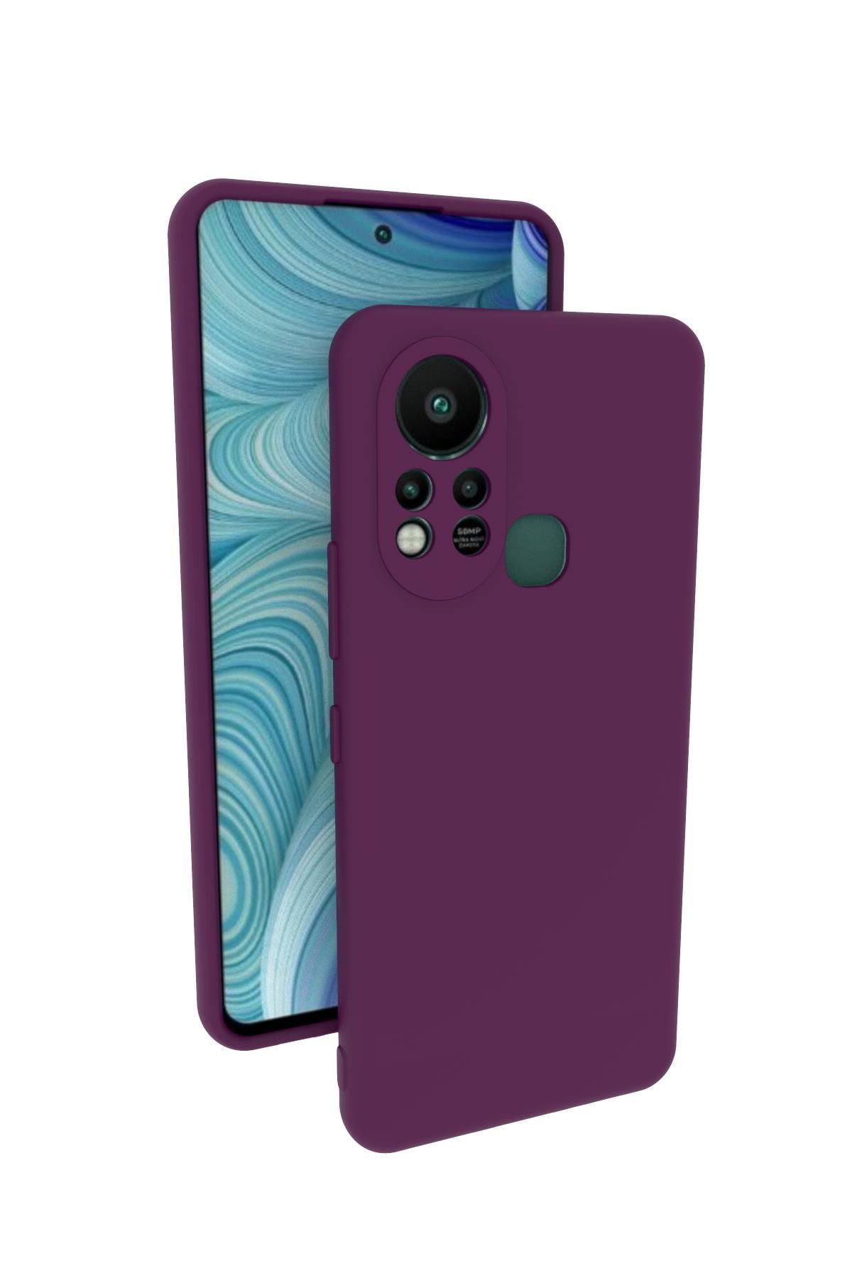 Tılsım Tekno Infinix Hot 11s Kılıf Kamera Korumalı Silikon Rubber Arka Kapak