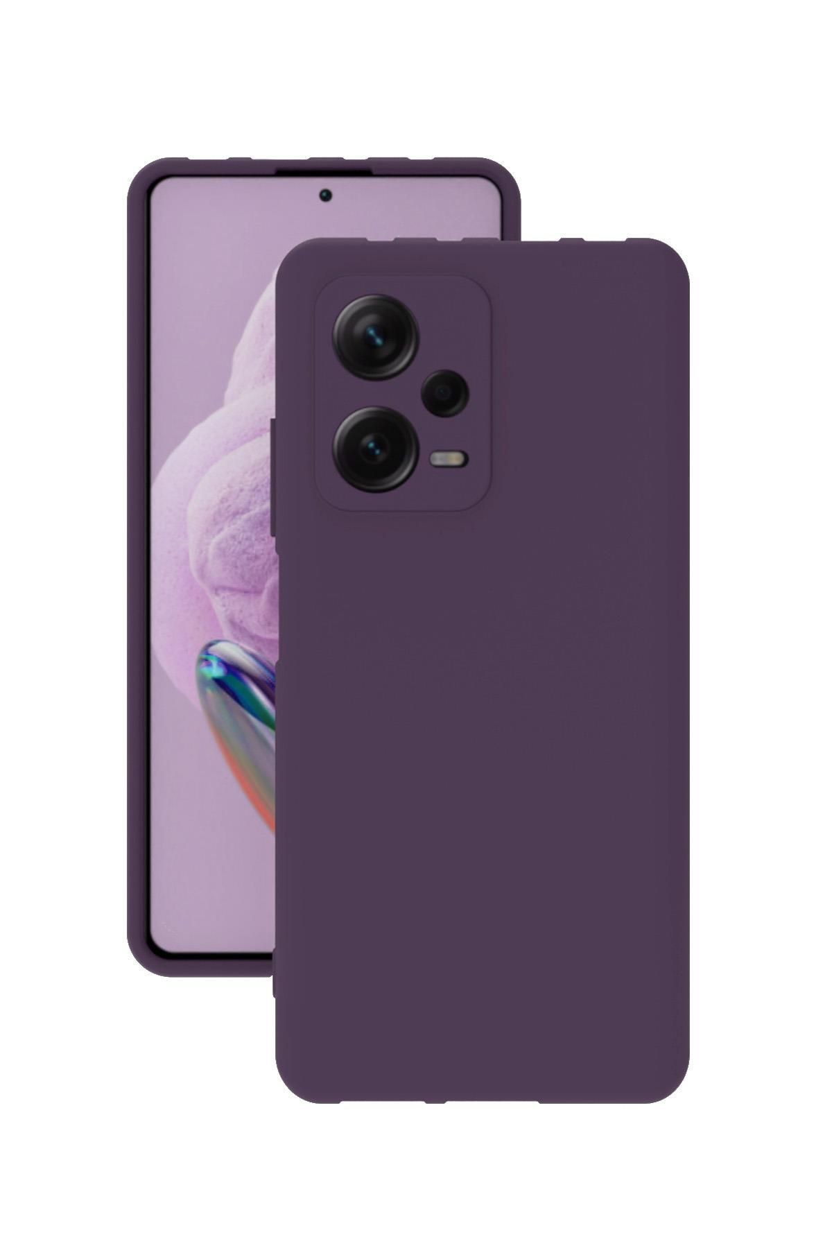 Tılsım Tekno Xiaomi Redmi Note 12 Pro 5G Kılıf Kamera Korumalı Silikon Rubber Arka Kapak
