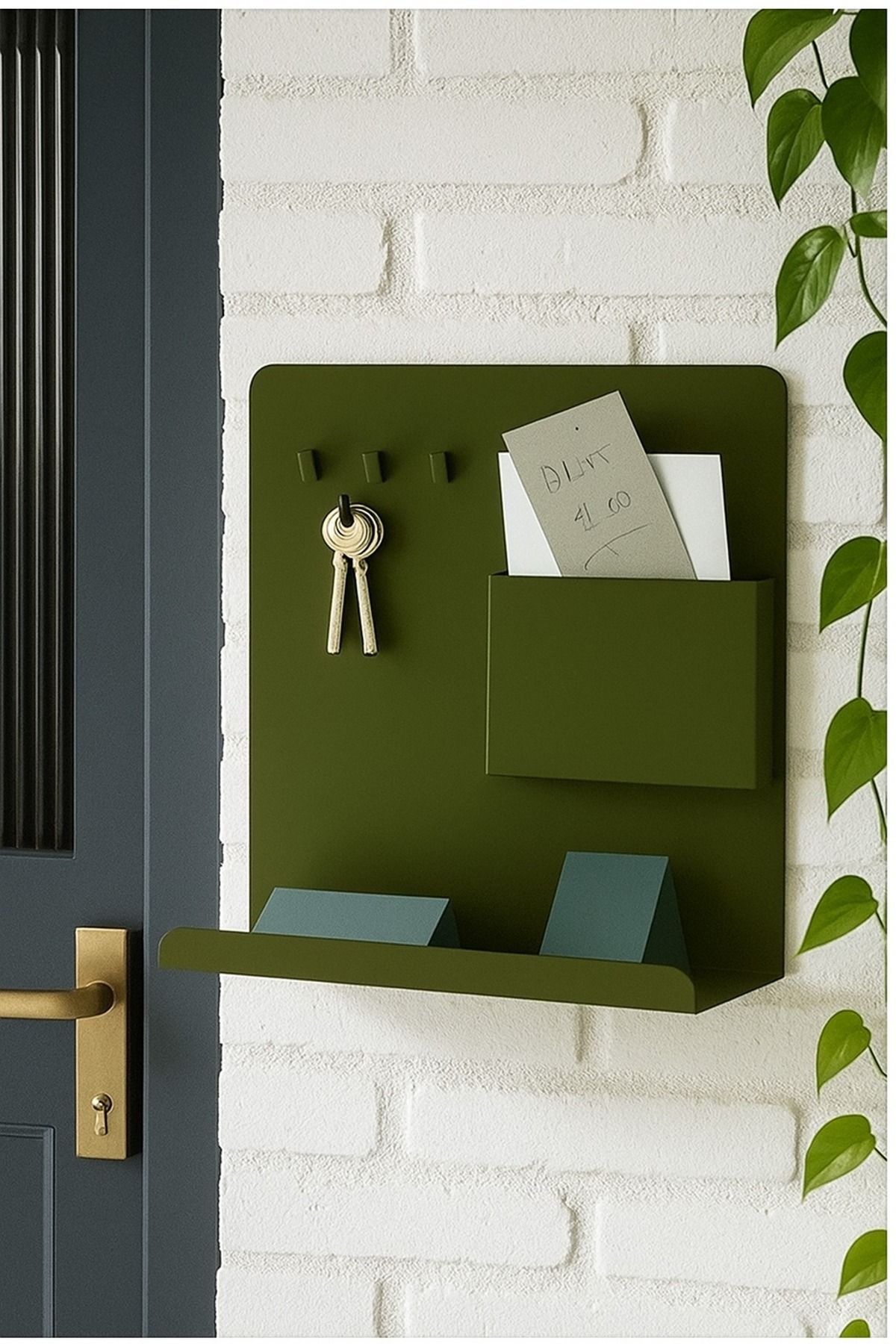 VoomeDesign Metal Duvar Rafı Anahtarlığı