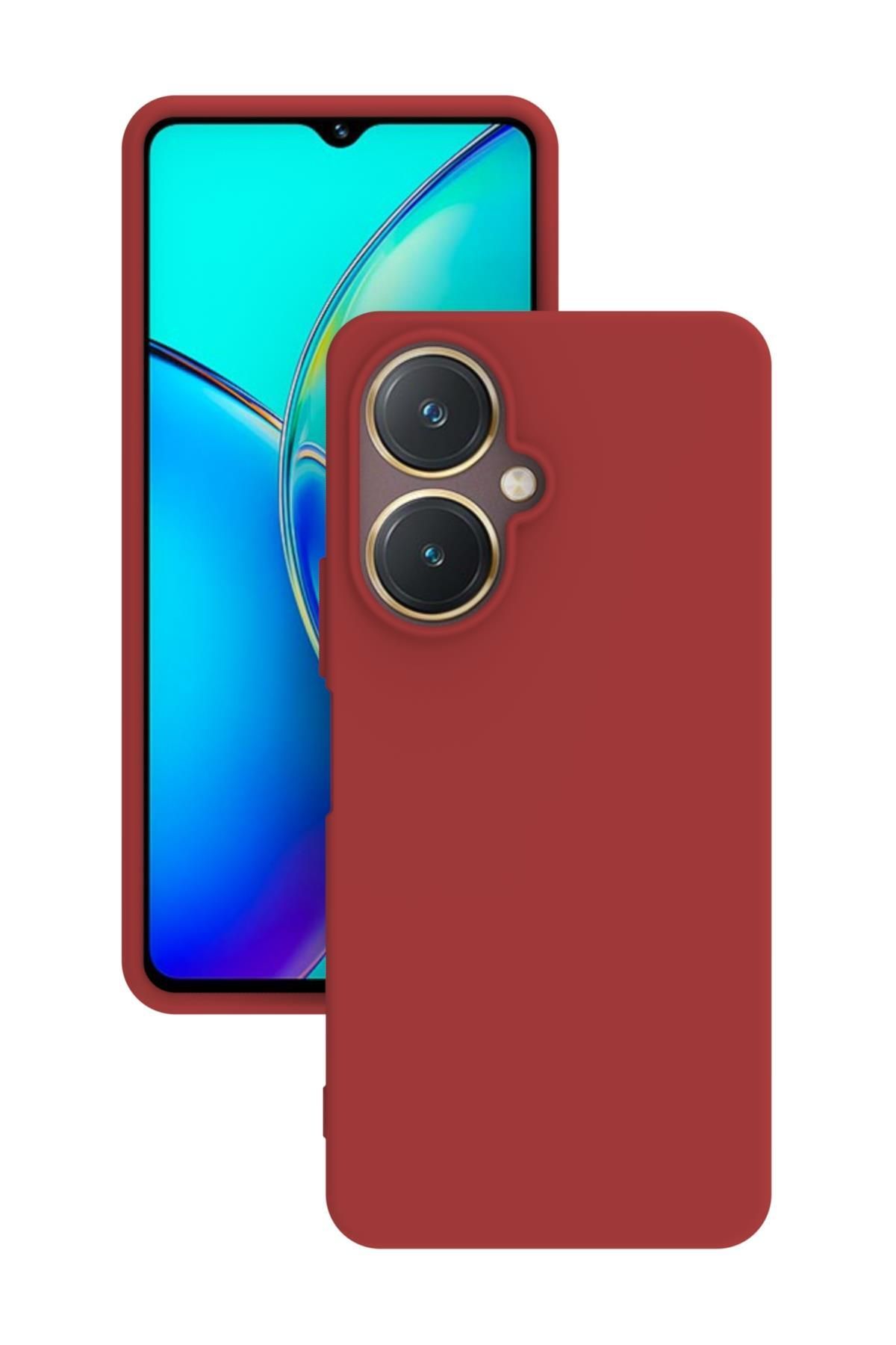 Tılsım Tekno Vivo Y27 Kılıf Kamera Korumalı Silikon Rubber Arka Kapak