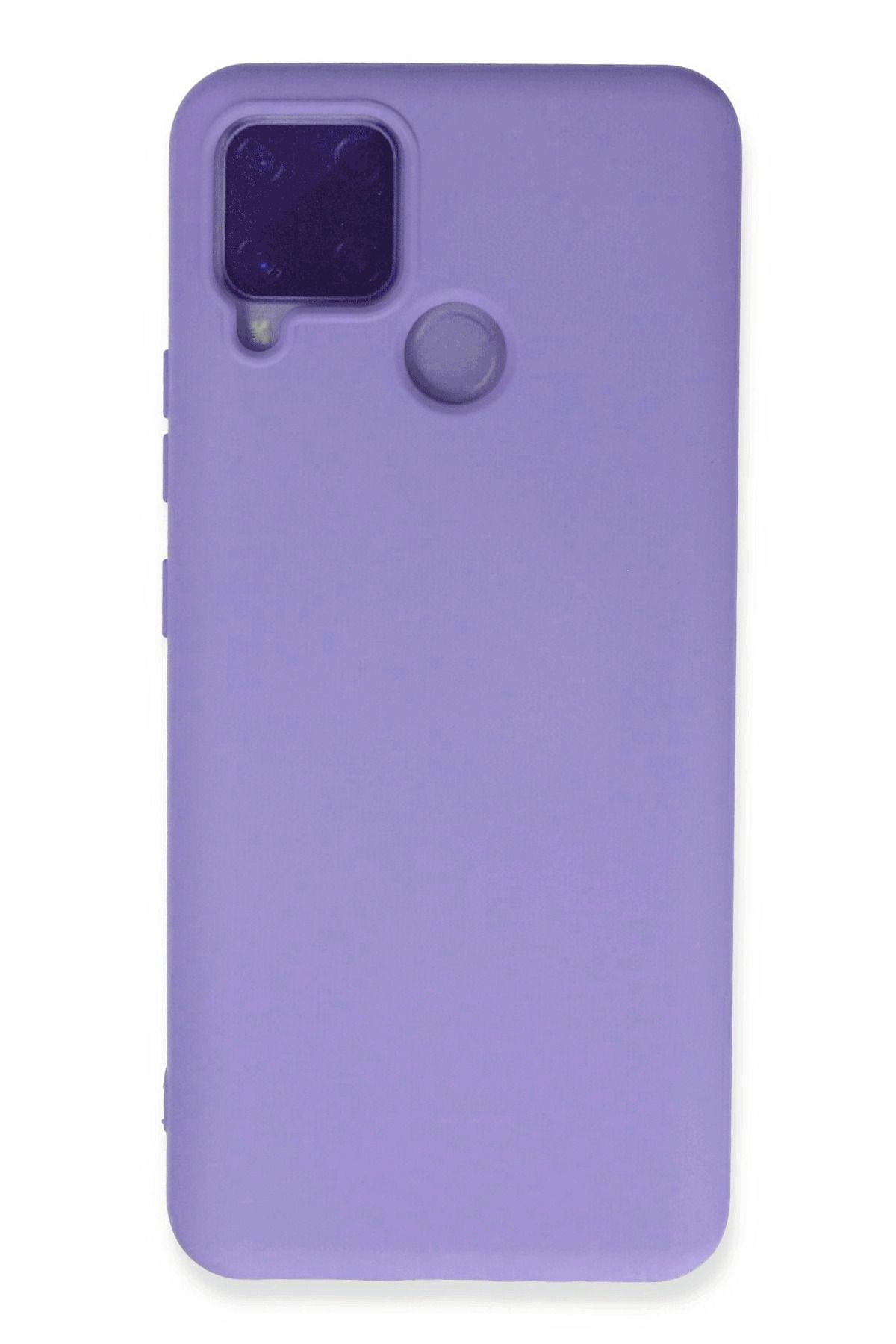 Tılsım Tekno Realme C15 Kılıf Kamera Korumalı Silikon Rubber Arka Kapak