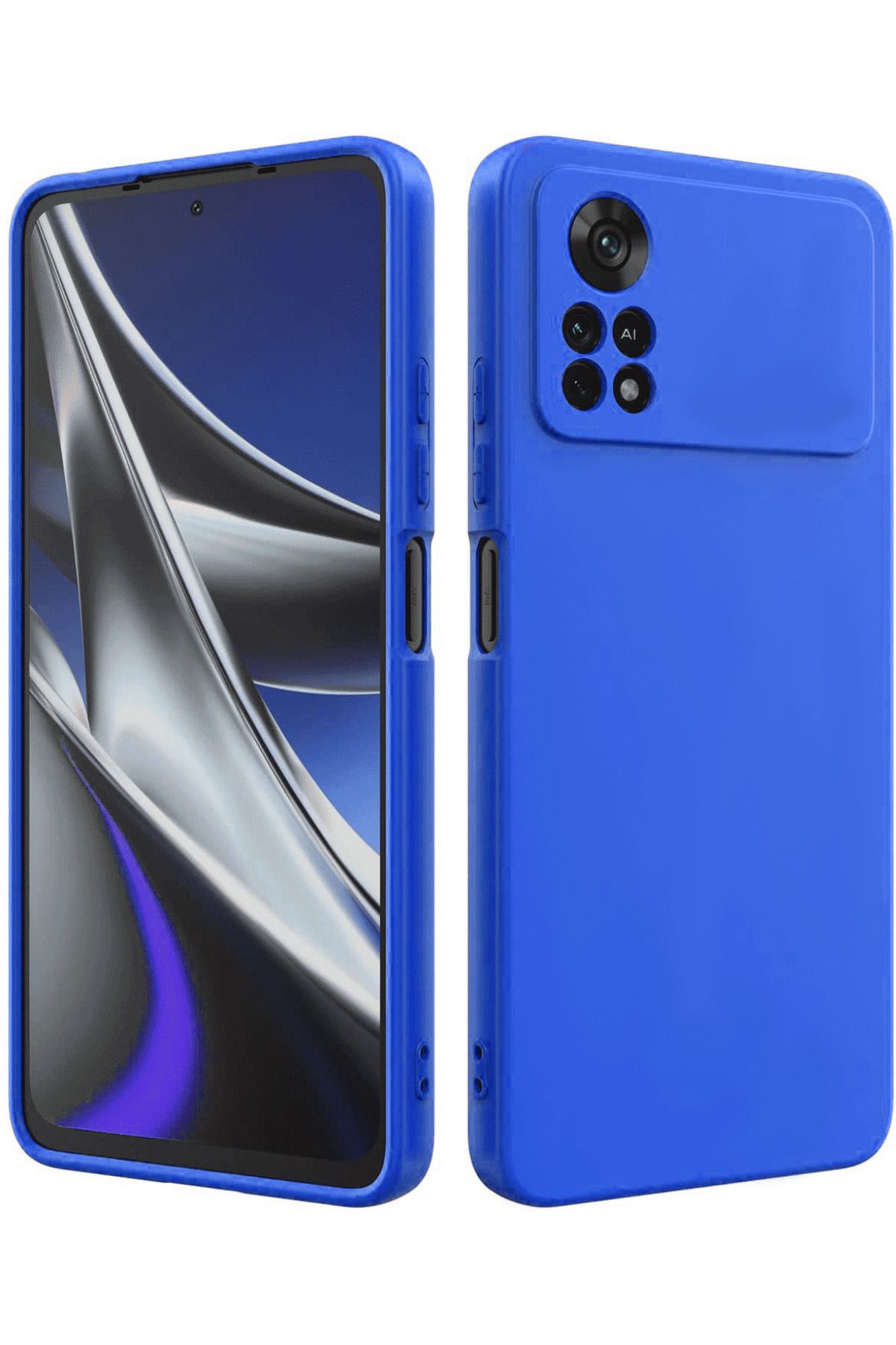 Tılsım Tekno Xiaomi Poco M4 Pro Kılıf Kamera Korumalı Silikon Rubber Arka Kapak