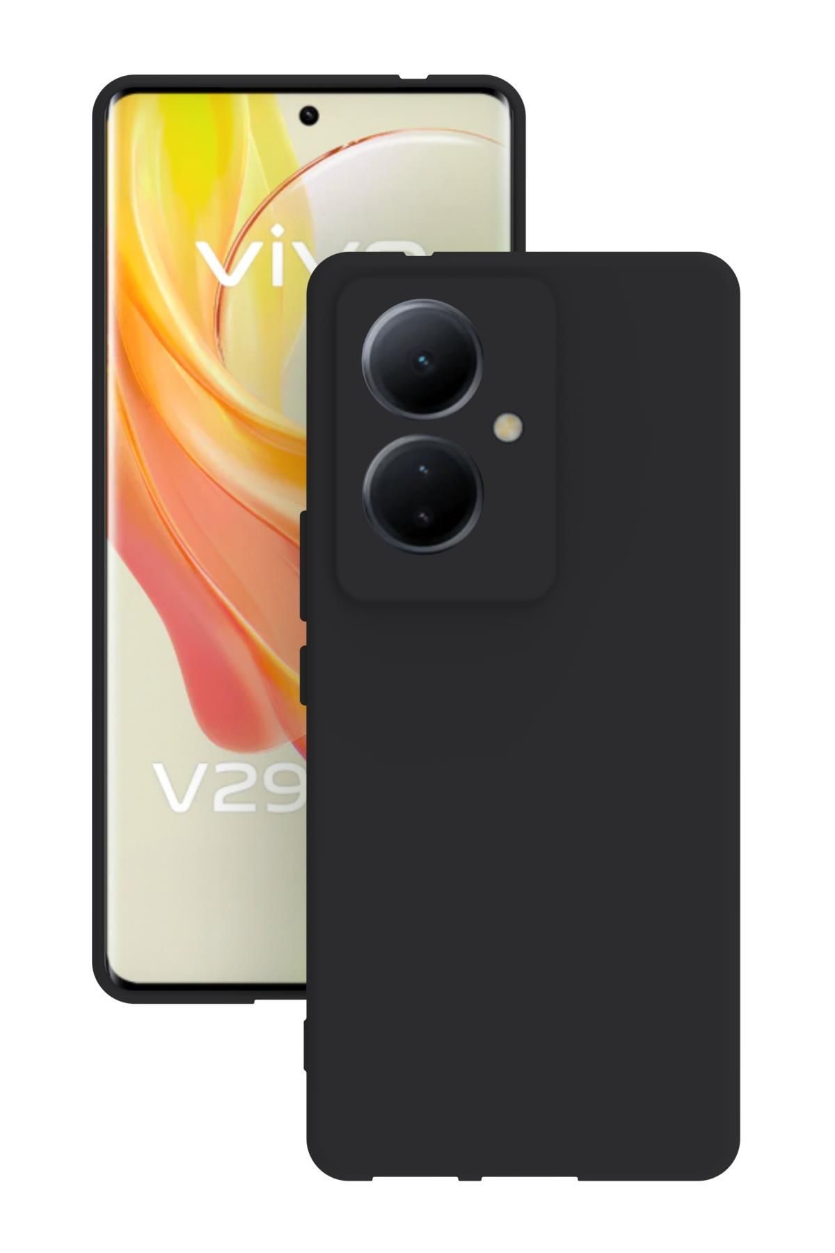 Tılsım Tekno Vivo V29 Lite 5G Kılıf Kamera Korumalı Silikon Rubber Arka Kapak