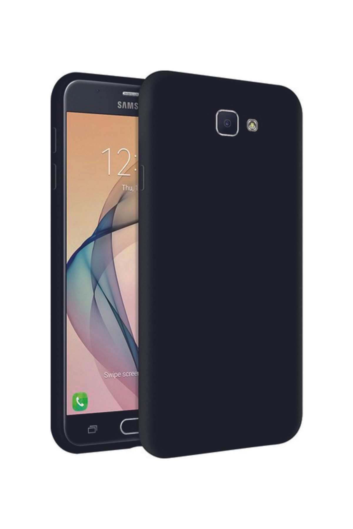 Tılsım Tekno Samsung Galaxy J7 Prime Kılıf Kamera Korumalı Silikon Rubber Arka Kapak