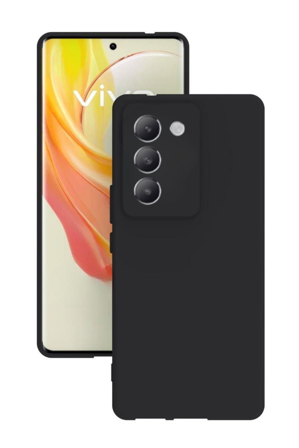 Tılsım Tekno Vivo V30 Lite Kılıf Kamera Korumalı Silikon Rubber Arka Kapak