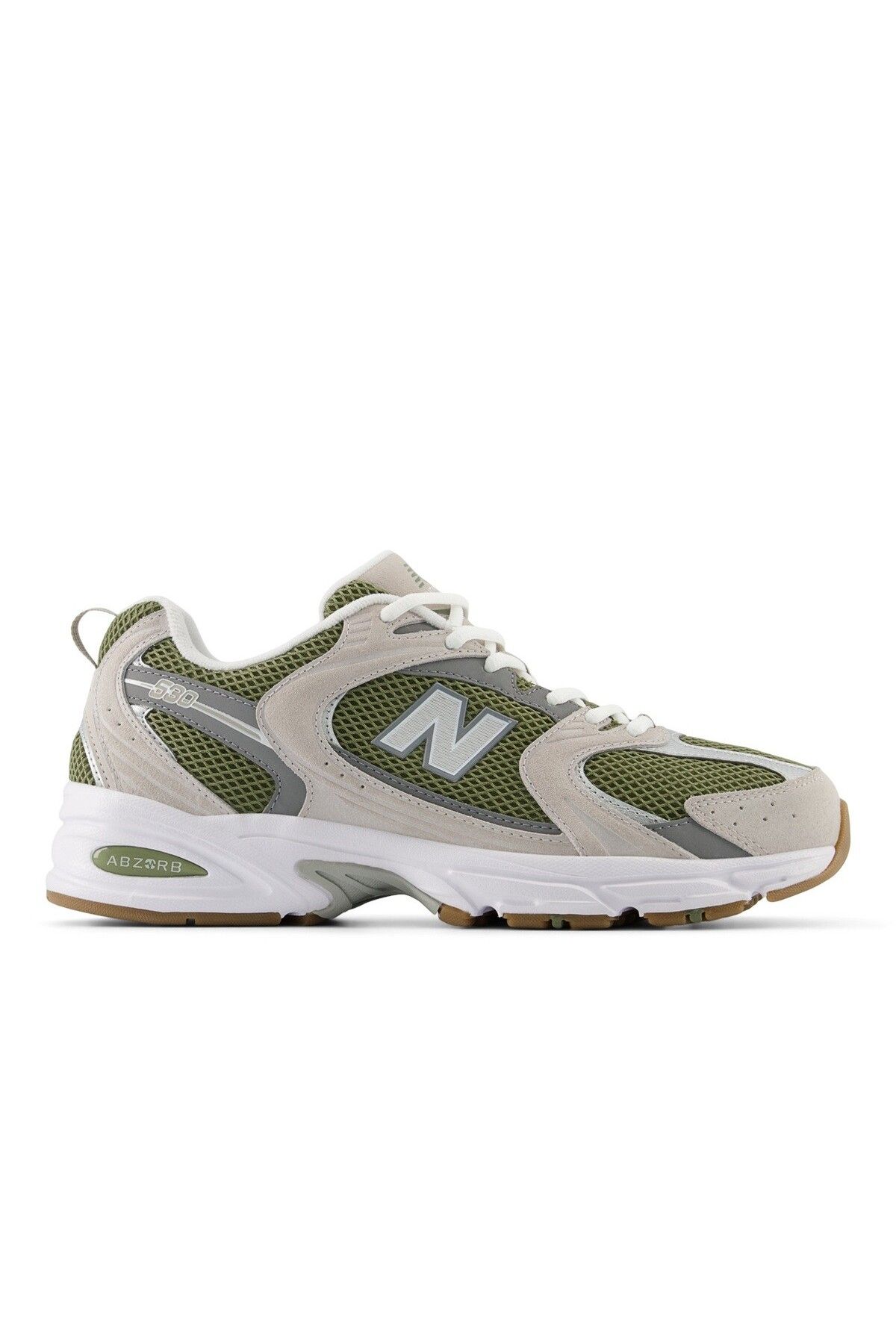 New Balance NB Unisex Running Sneaker Shoes Krem Yeşil Spor Ayakkabı