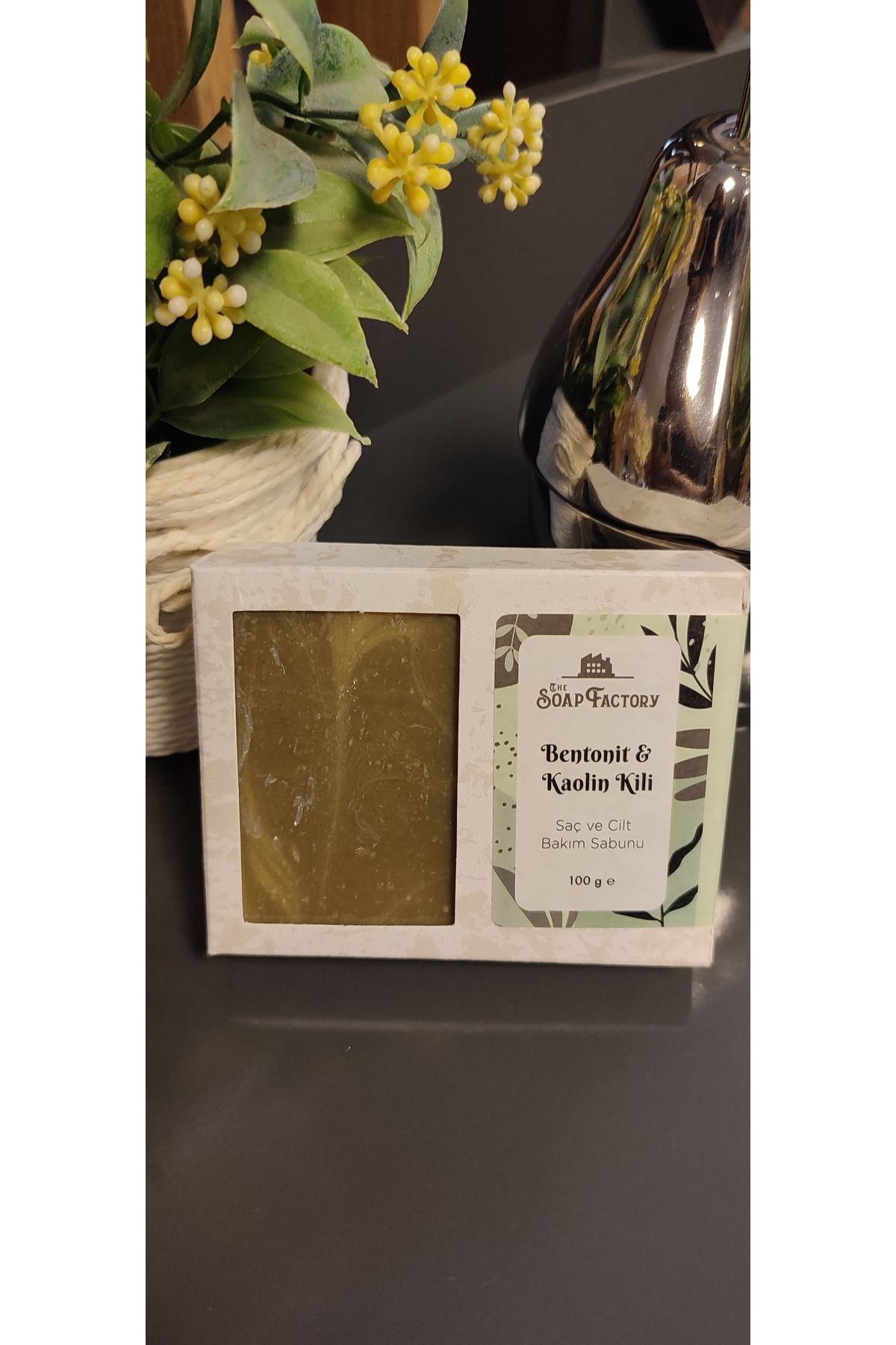 SS HOME CONCEPT Doğal El Yapımı Bentonit Ve Kaolin Kili Sabunu