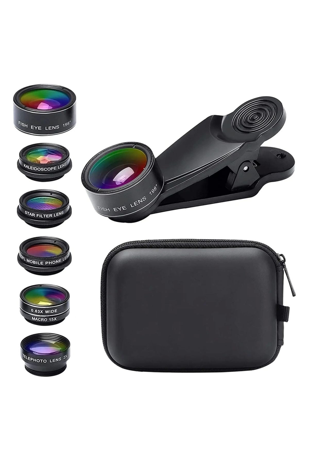 shopwave TELEFON KAMERA 6LI SET LENS KİTİ (5047)