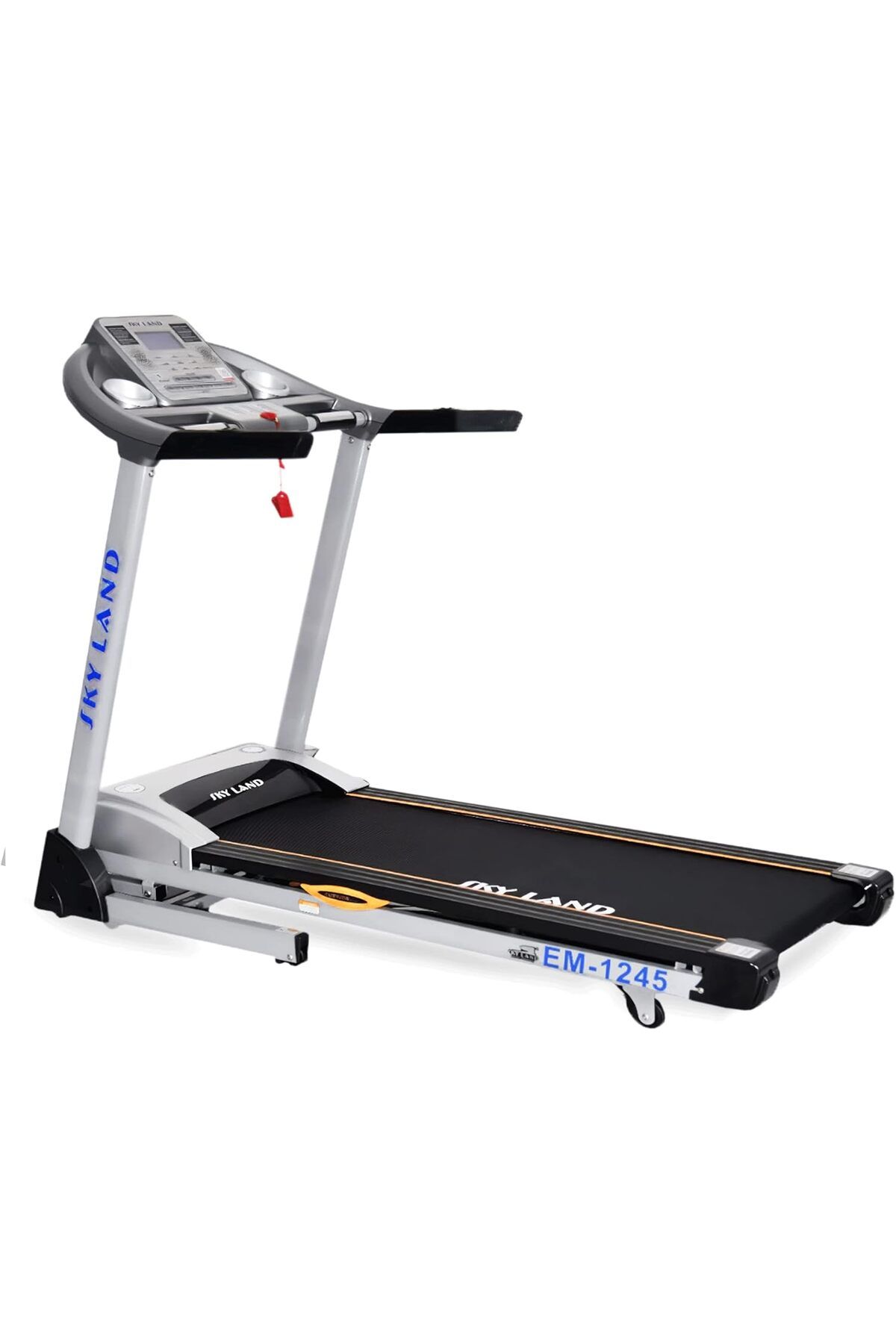 Skyland-Electric Treadmill with Folding Capability, Automatic Incline Feature, Bluetooth Speakers, Hi-Fi Sou 1