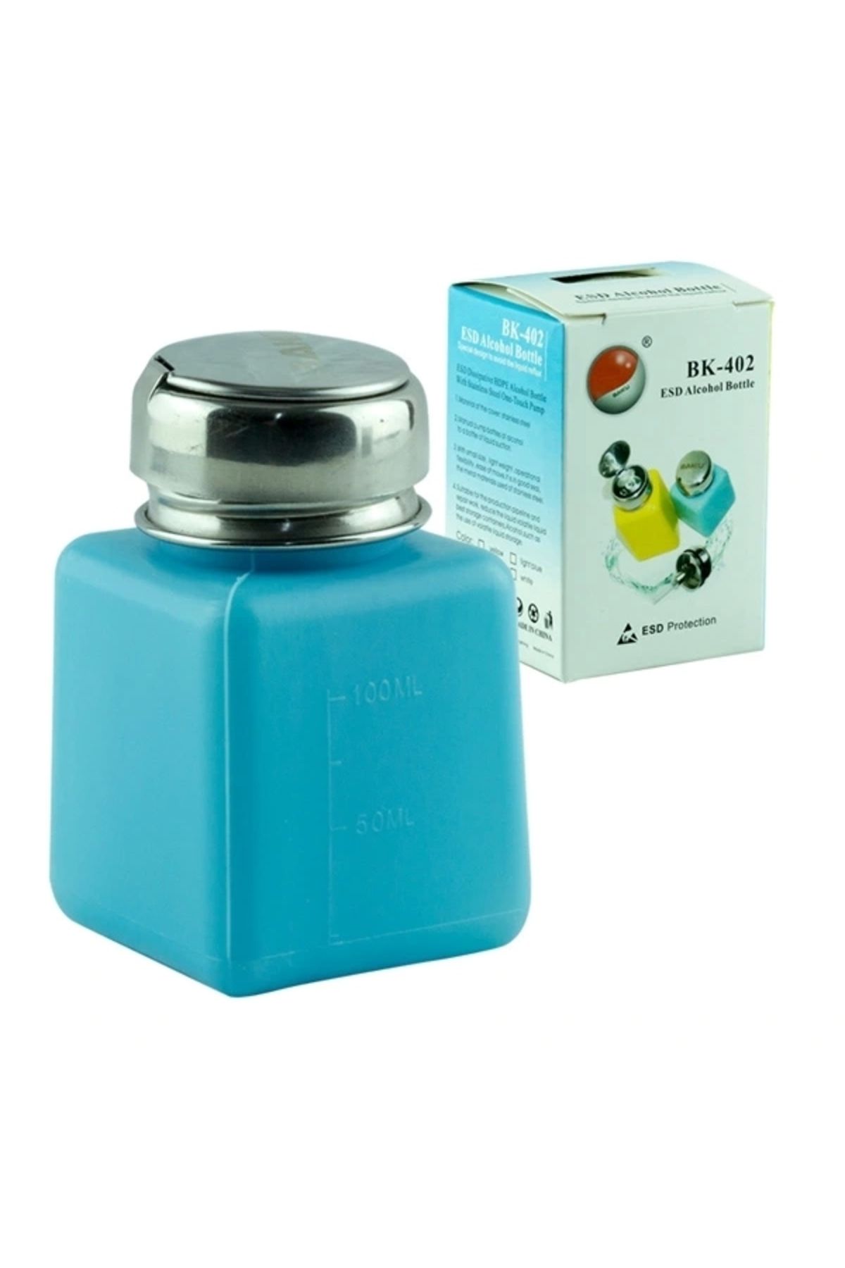 shopwave BAKU BA-402 PLASTİK BOŞ ALKOL ŞİŞE (100 ML) (5047)