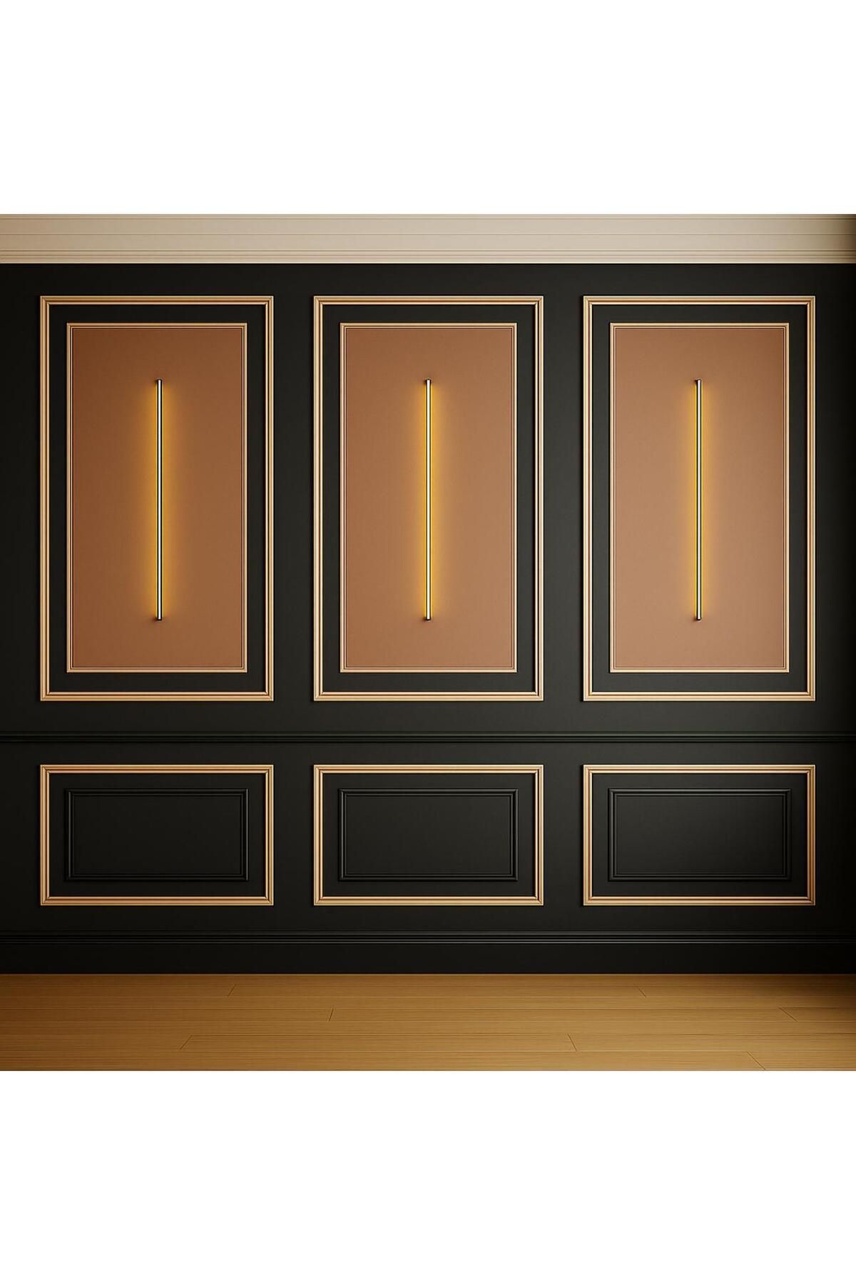 decofloor Dekoratif Boyanabilir Hazır Kesimli Duvar Çıtası 4 cm (3480)M