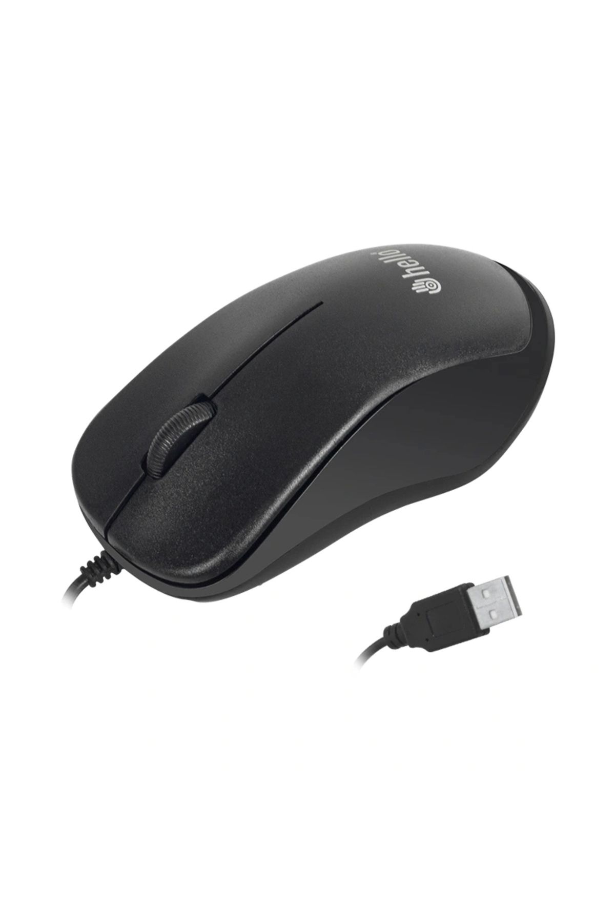 shopwave HELLO HL-38 1000 DPI KABLOLU OPTİK SİYAH MOUSE (5047)