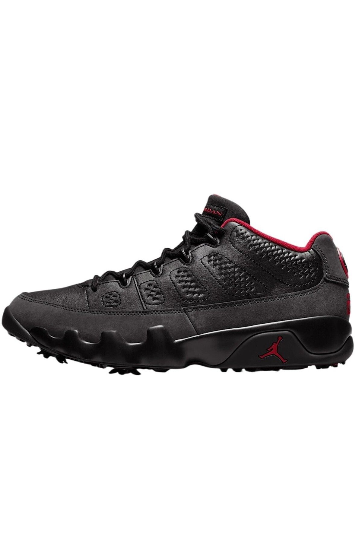 Nike Air Jordan 9 Retro Low GOLF Waterproff Mens Leather GOLF Shoes Su Geçirmez Hakiki Deri Erkek GO