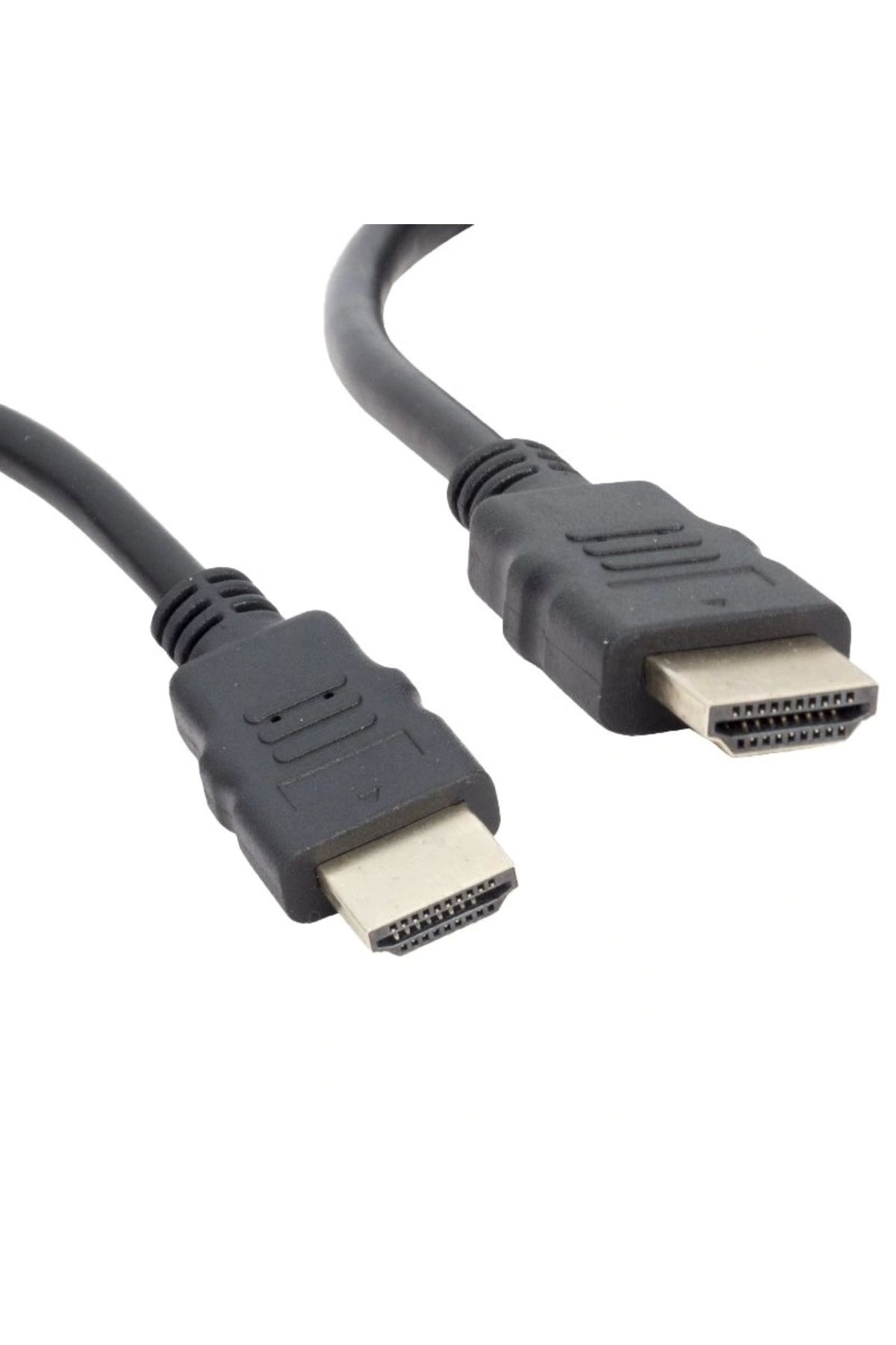 shopwave PLASTİK DÜZ SİYAH 50 CM POŞETLİ HDMI KABLO (5047)
