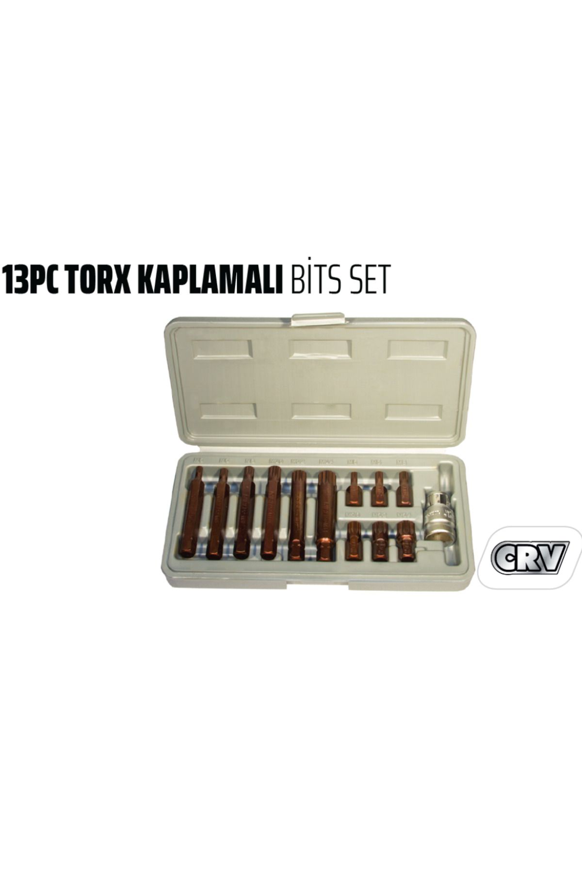 Rico 13 Adet Torx Kaplamali Bits Set