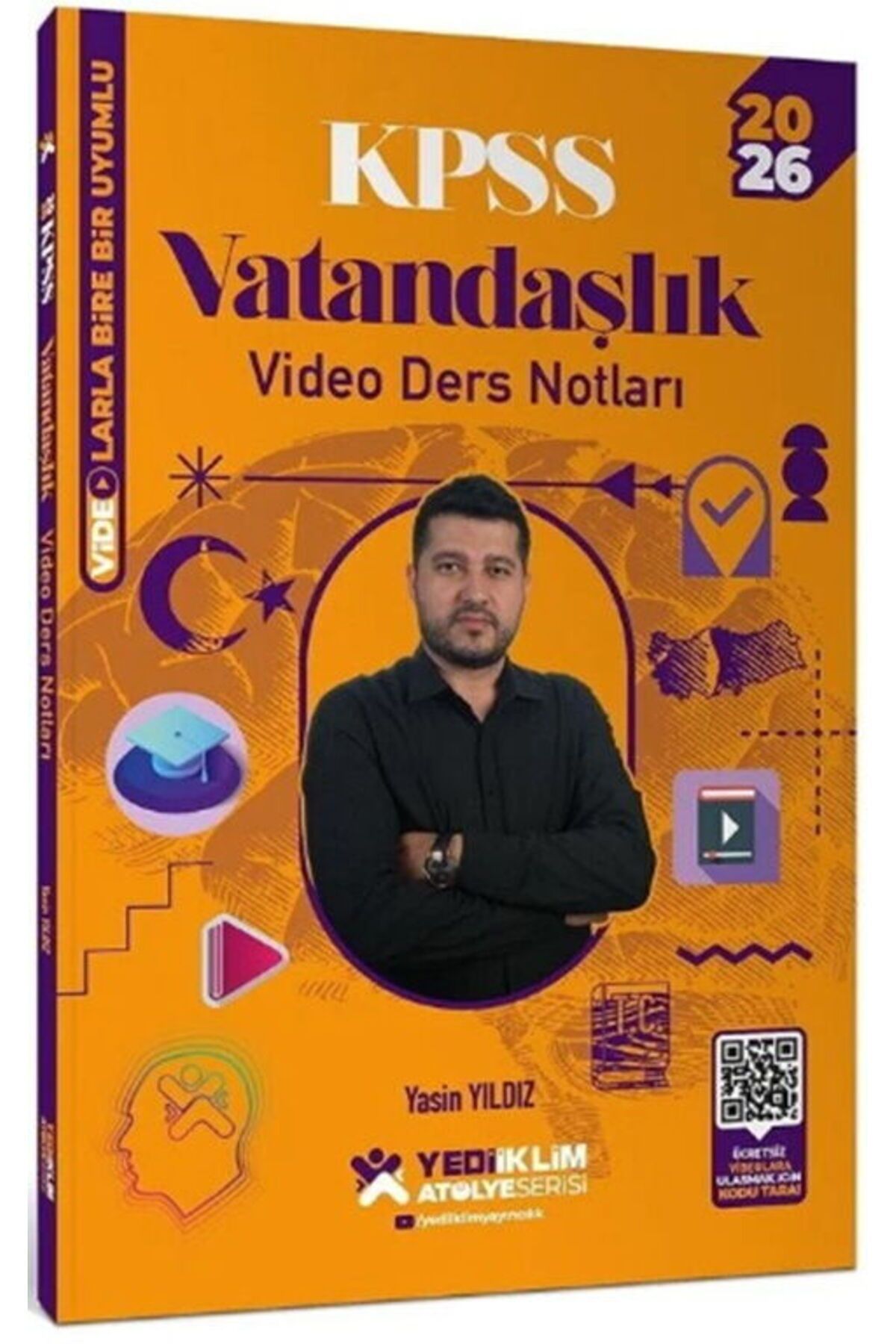 Yediiklim Yayınları Yediiklim Yayınları 2026 KPSS Vatandaşlık Atölye Video Ders Notları