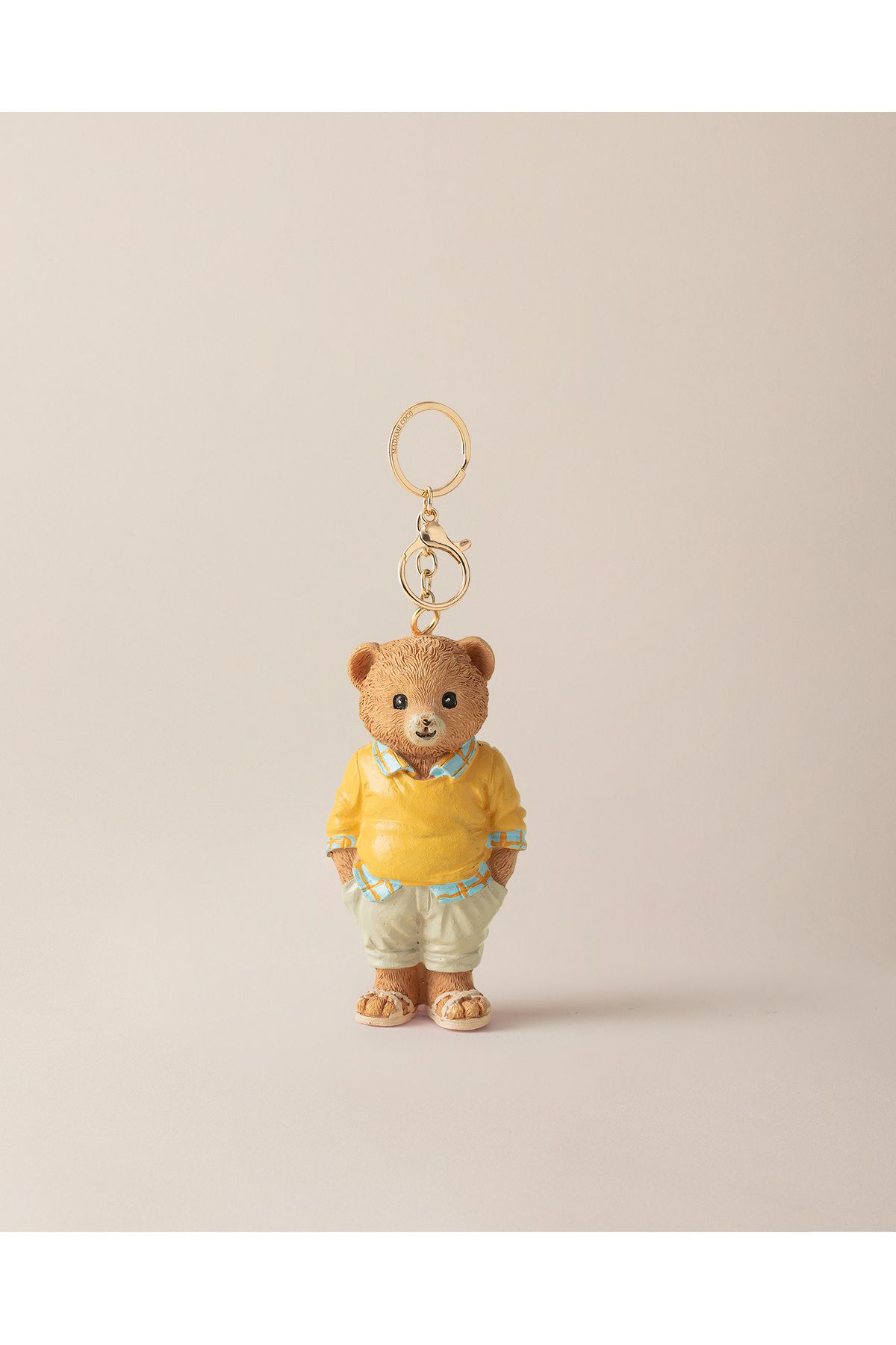 Madame Coco Champ Bear Anahtarlık - Sarı