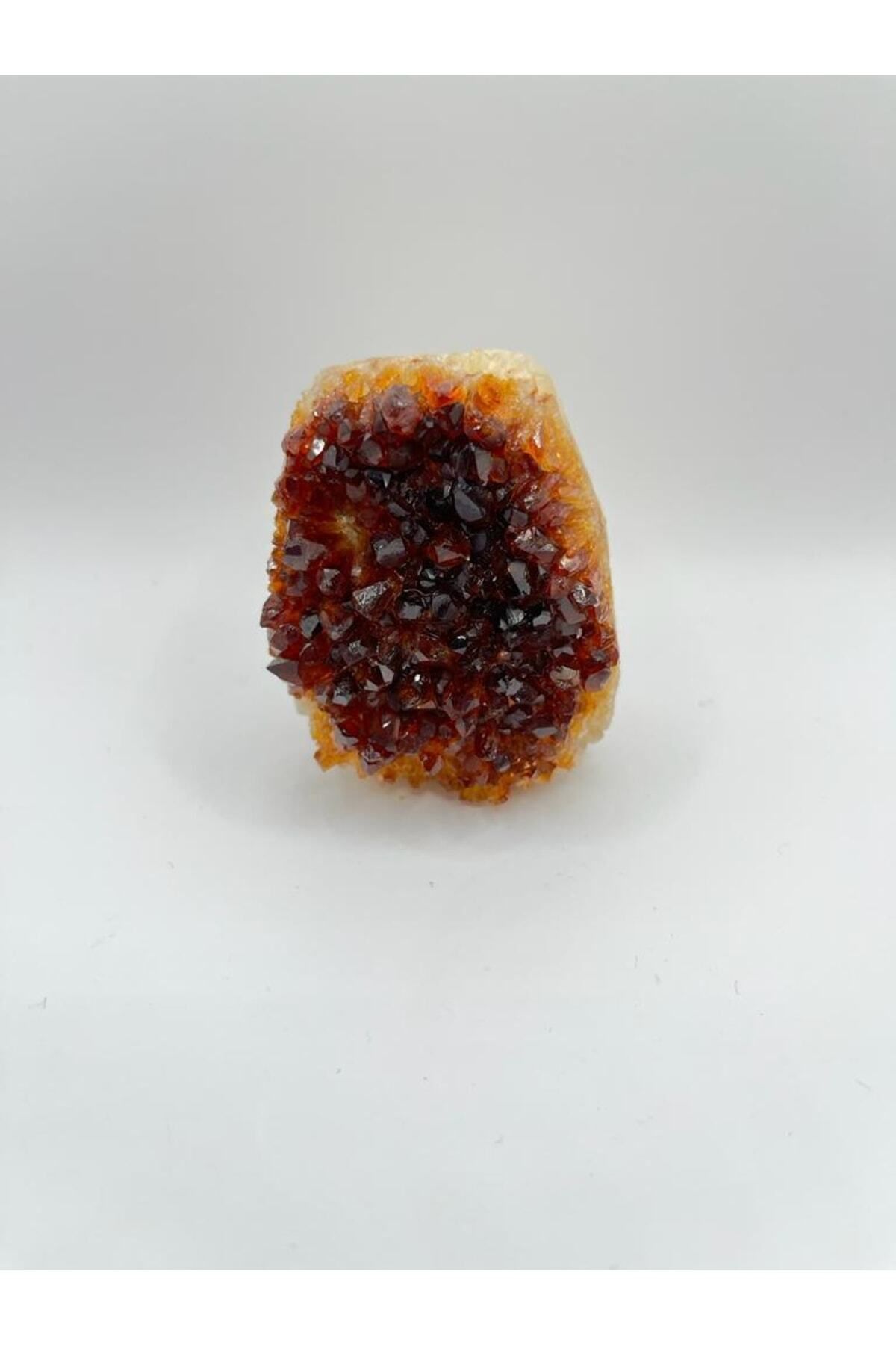 Elioure Sitrin Ham Kaya Parçası, Dekoratif Obje, 180 gr, 5,5x4 cm