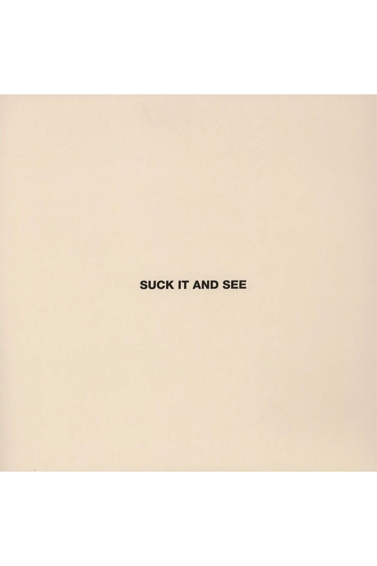 Plak Arctic Monkeys - Suck it and See
