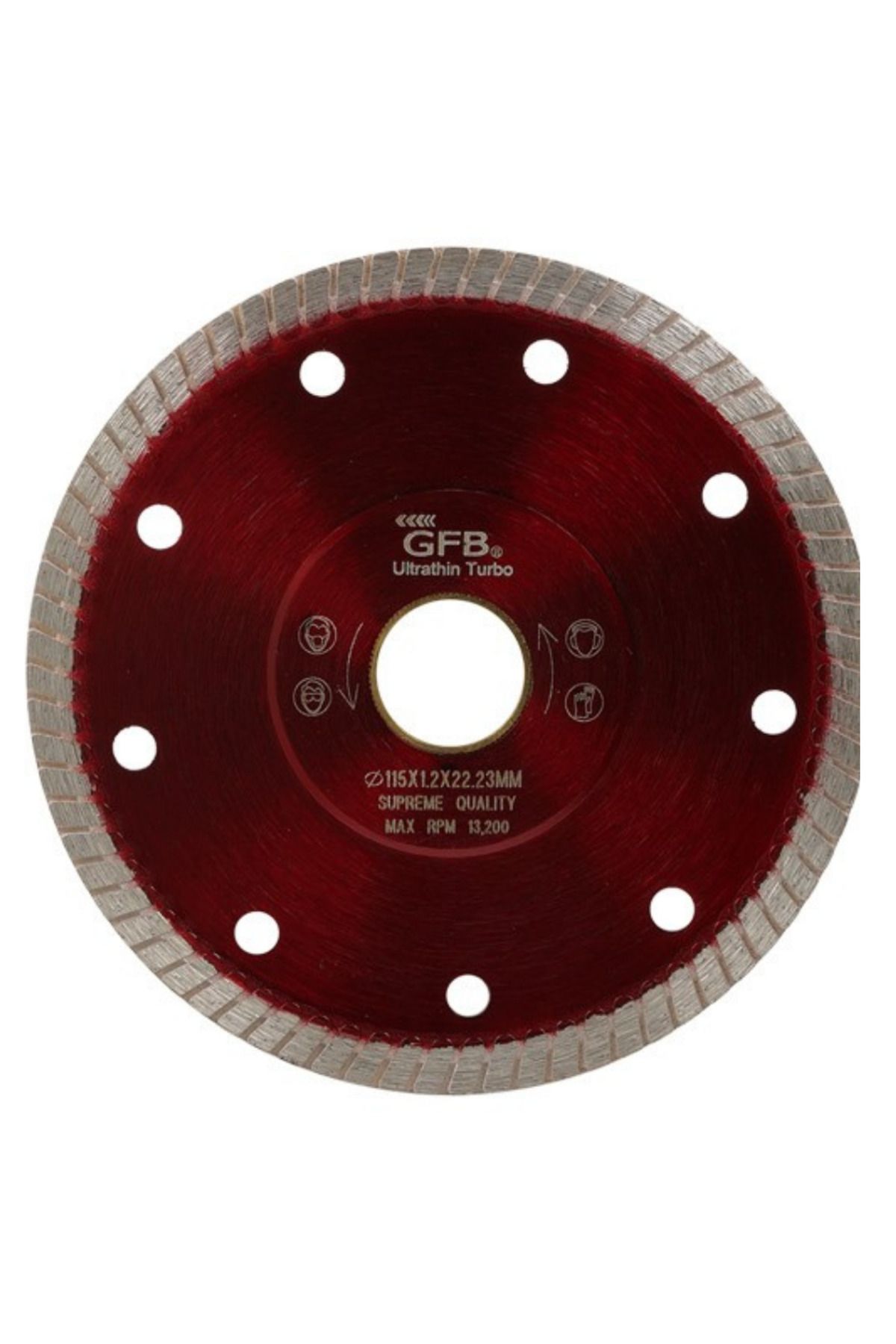 GFB 115mm İNCE TURBO ELMAS SERAMİK-FAYANS KESİCİ