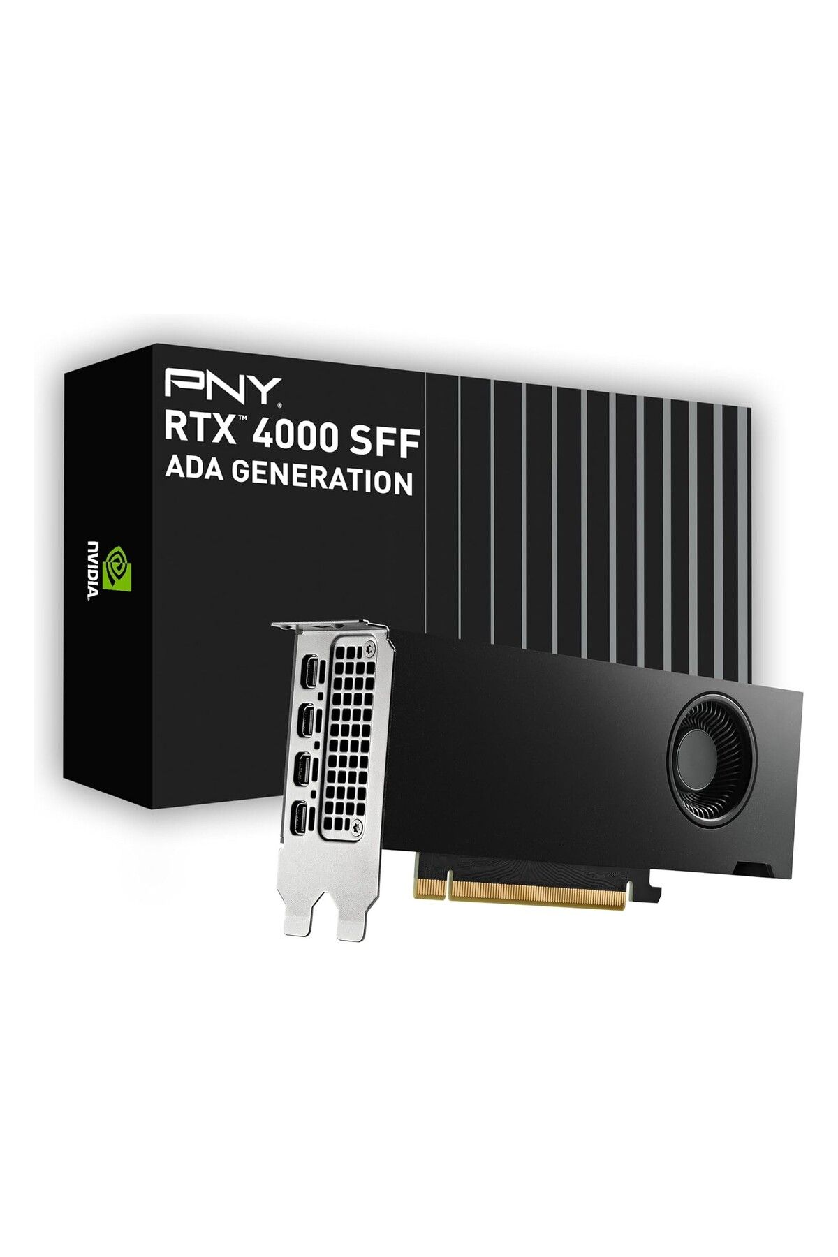 PNY-Placa Video PNY Nvidia RTX A4000 ADA, 20GB GDDR6, 4x DIsplayPort, PCI Express 4.0 LP, ATX Bracket 1