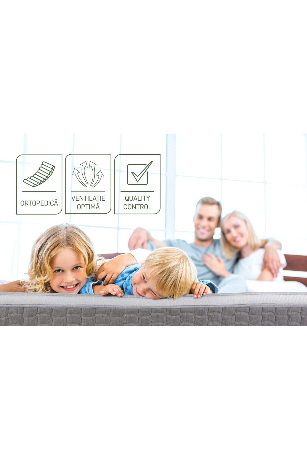 Green Future-Viktus Pocket Memory 7Z Comfort Mattress 160x200 cm, H 30 cm 13