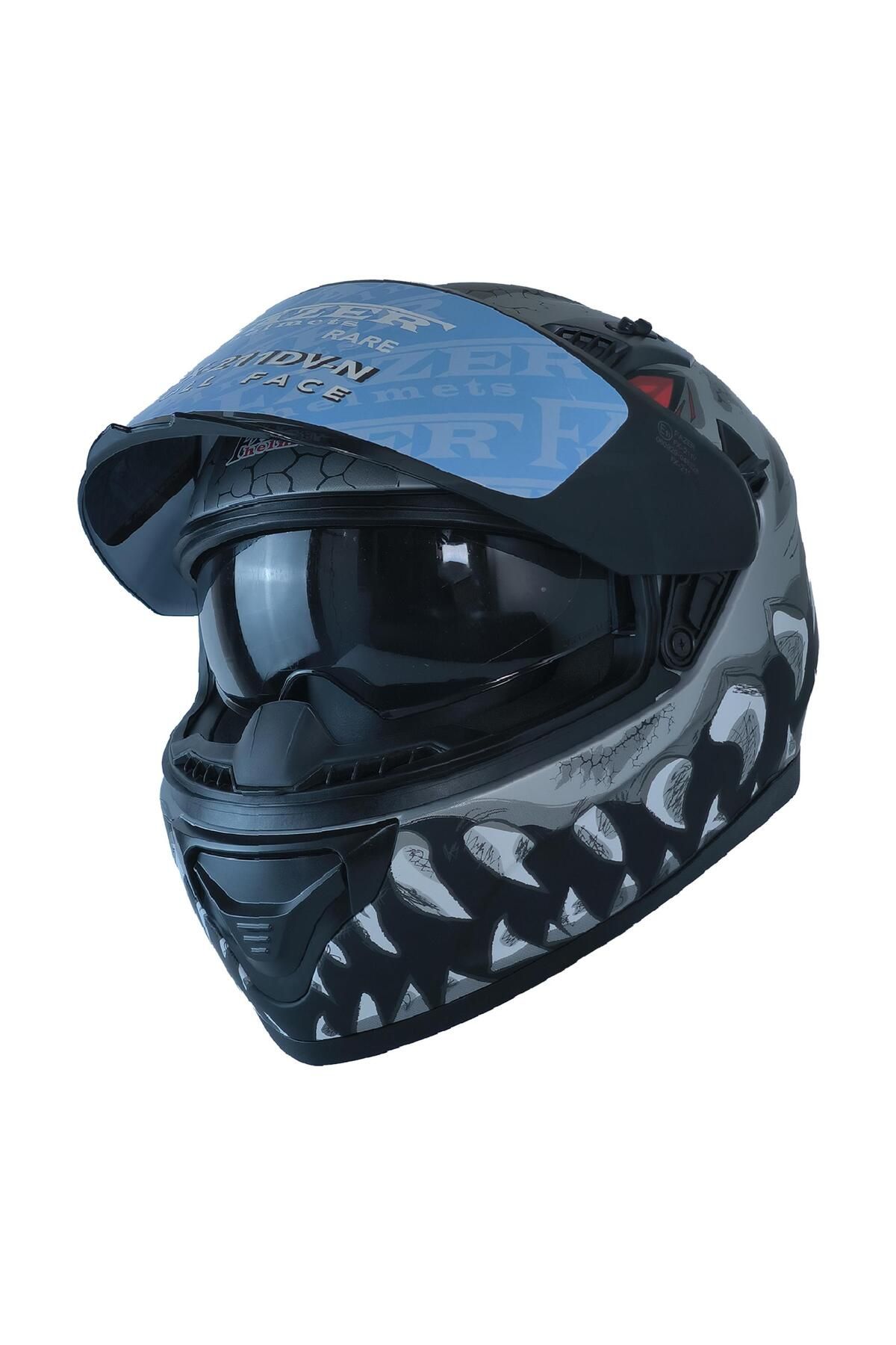 MTS FAZER 211-DV FULL FACE KASK RISKY MATT