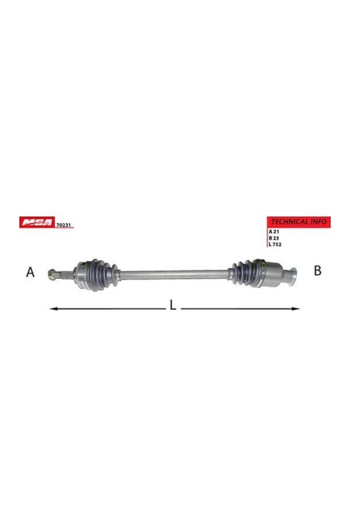 OTOFAST AKS KOMPE SAĞ MEKANİK VİTES MEGANE I 1.6 16V MGA-70231