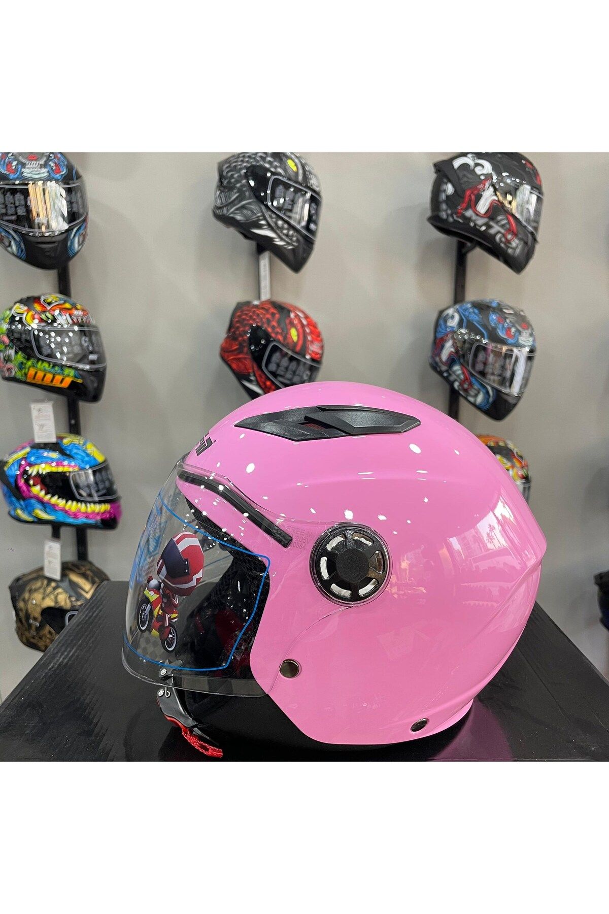 Free-M FR-205 Çocuk Yarım Kask