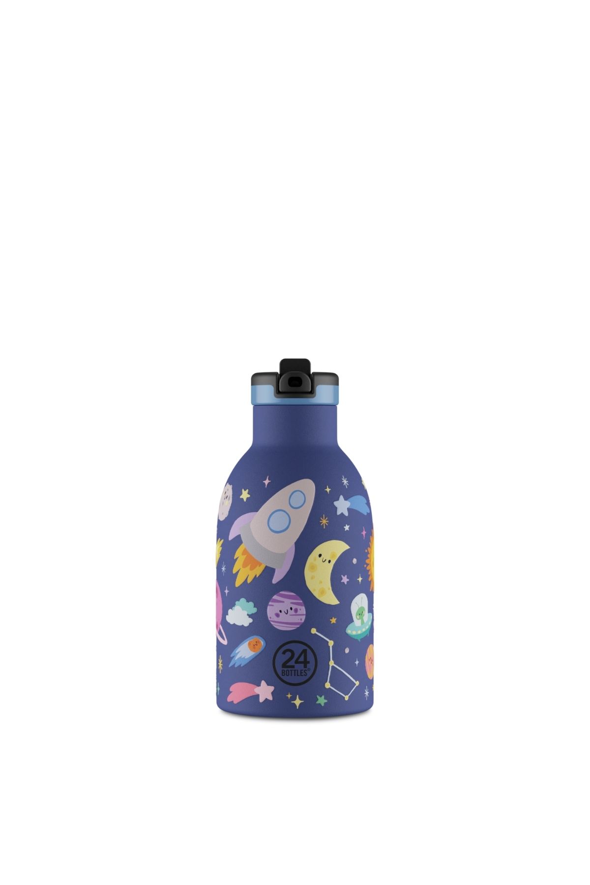 24 Bottles Clima Bottle Space Friends Pipetli Paslanmaz Çelik Termos 330 ml