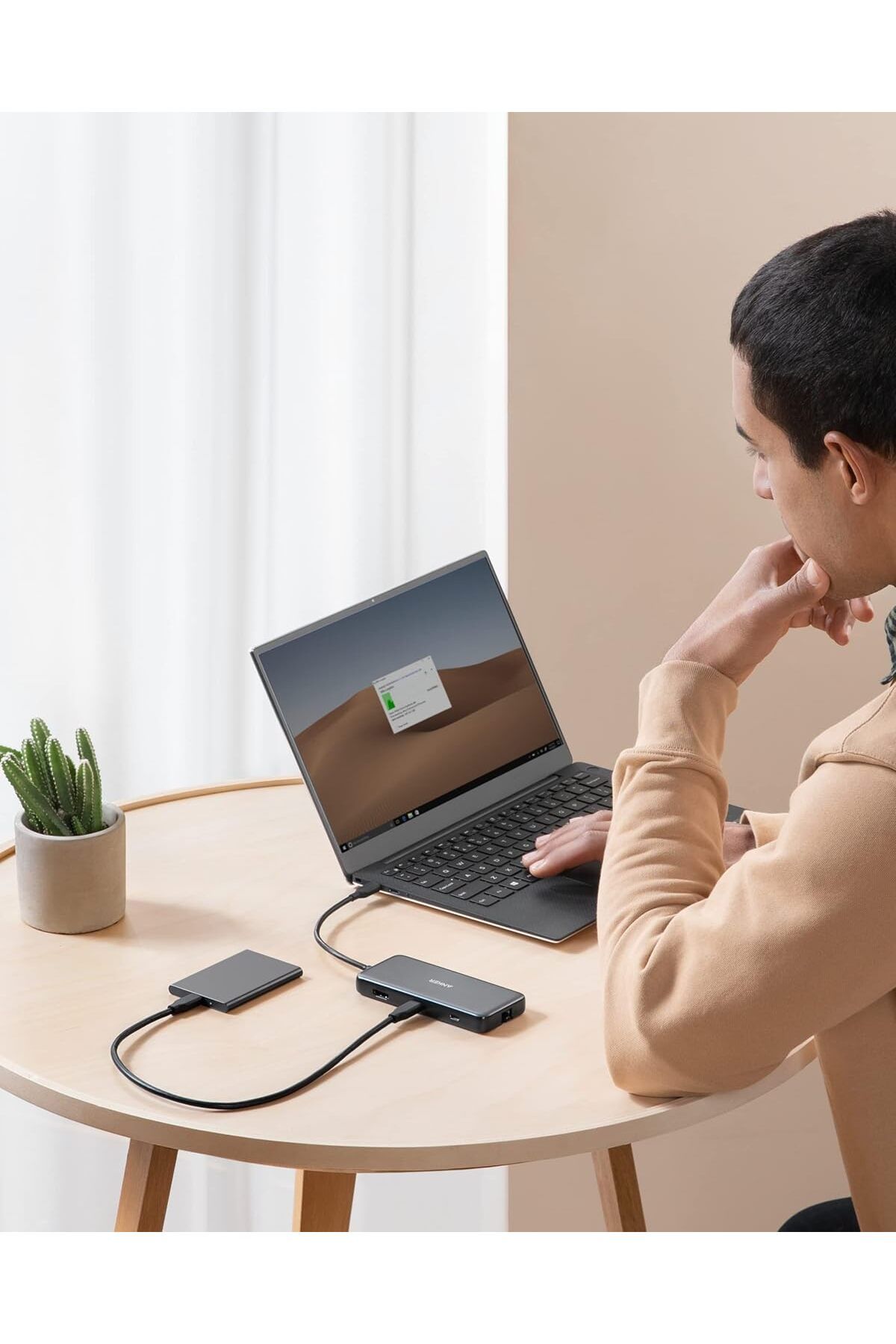Anker-USB-C Hub 8-in-1 with 100W Power Delivery and 4K HDMI Port 5