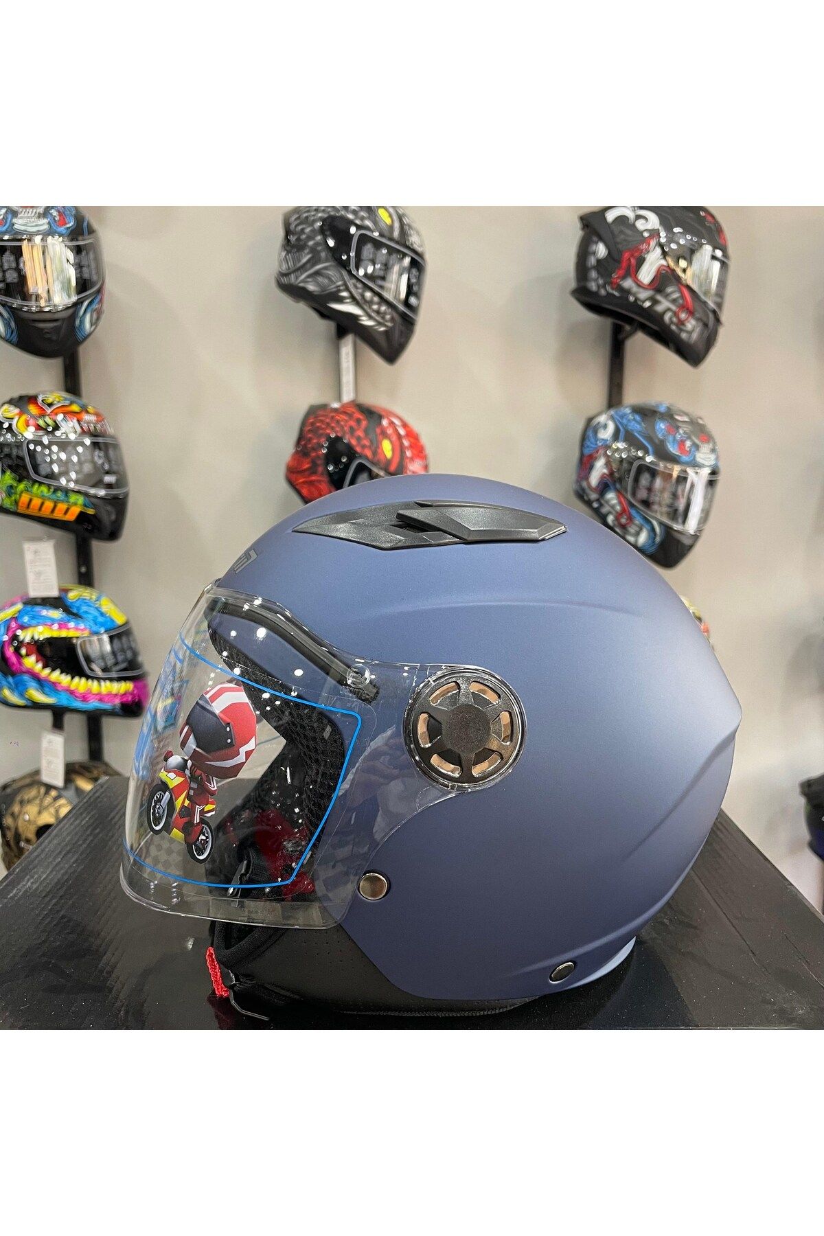 Free-M FR-205 Çocuk Yarım Kask