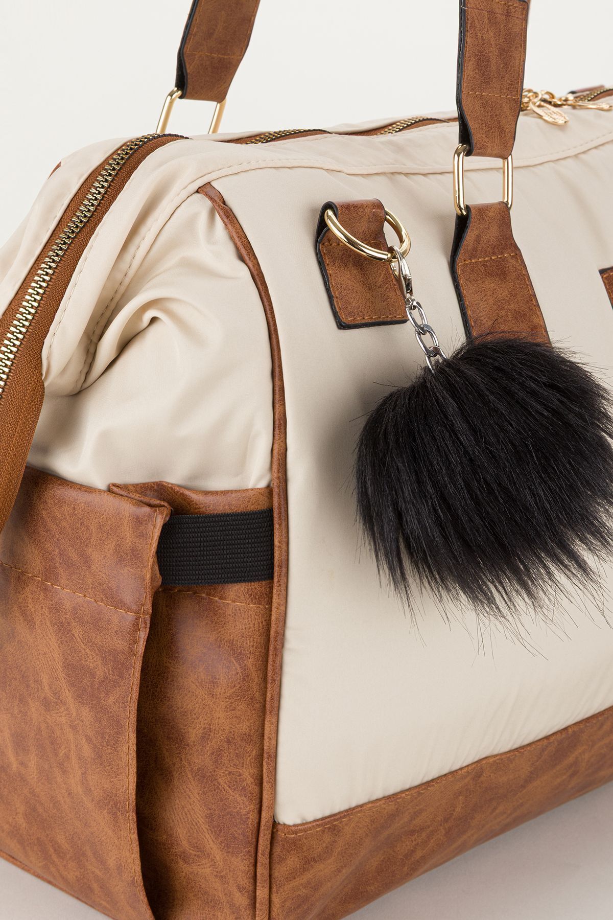 Halk Sepeti Anne Bebek Bakım Omuz-El Çantası Alaçatı Model Geniş Hacimli Termal | Termos Biberon Göz Su Geçirmez fotoğrafı 7 (önizleme)