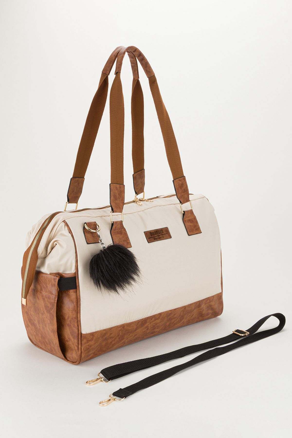 Halk Sepeti Anne Bebek Bakım Omuz-El Çantası Alaçatı Model Geniş Hacimli Termal | Termos Biberon Göz Su Geçirmez fotoğrafı 6 (önizleme)