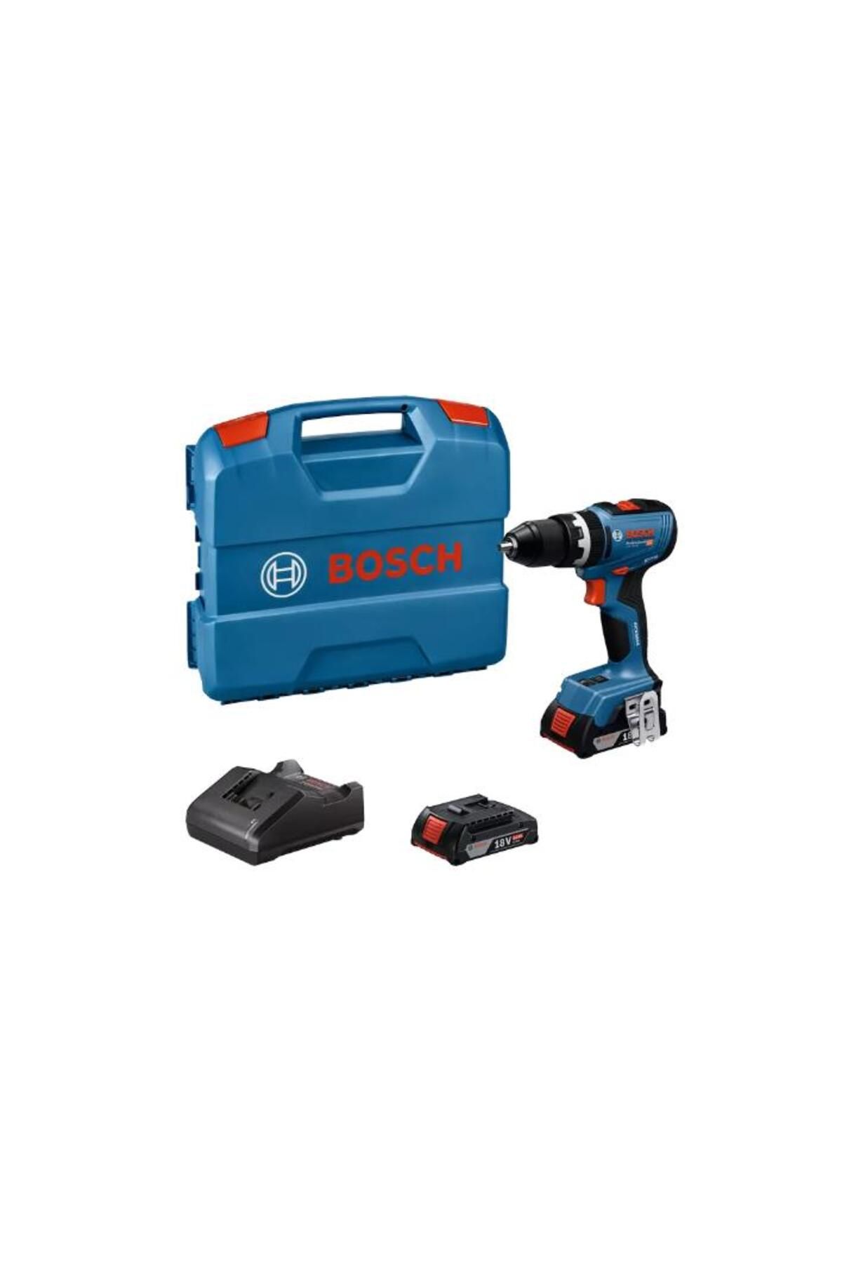 Bosch GSB 18V-65 2.0Ah Çift Akülü Darbeli Vidalama