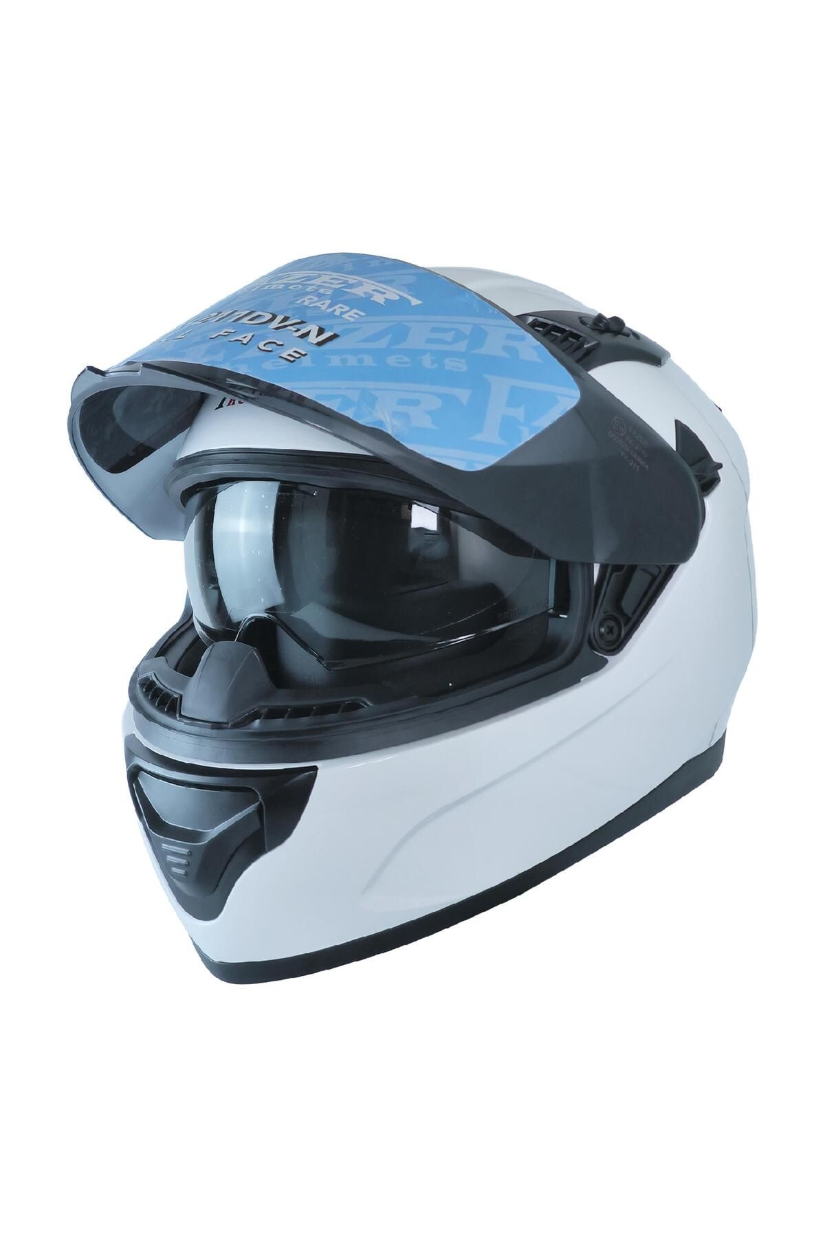 MT FAZER 211-DV FULL FACE KASK PARLAK BEYAZ