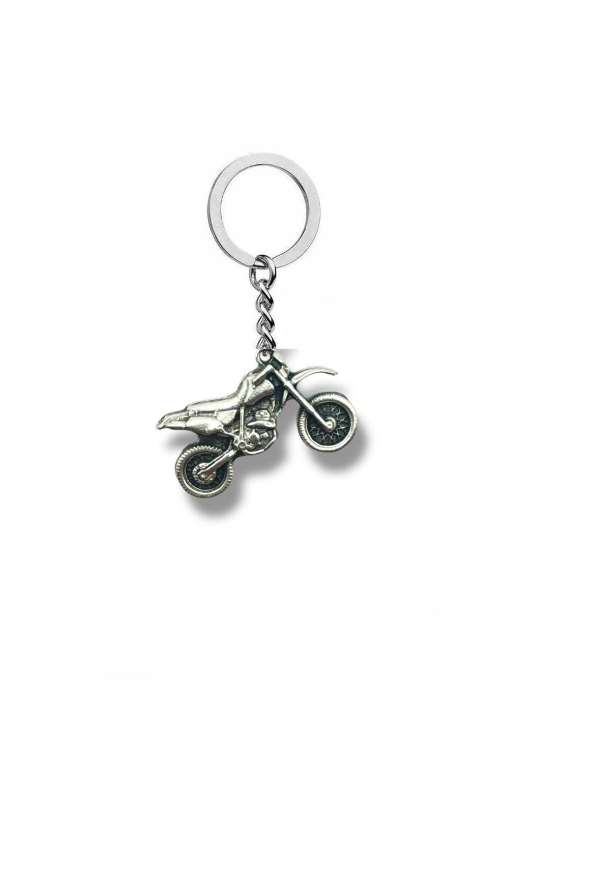 Herşey Nota Throttle Spirit – Motorsiklet Figürlü Unisex Metal Anahtarlık