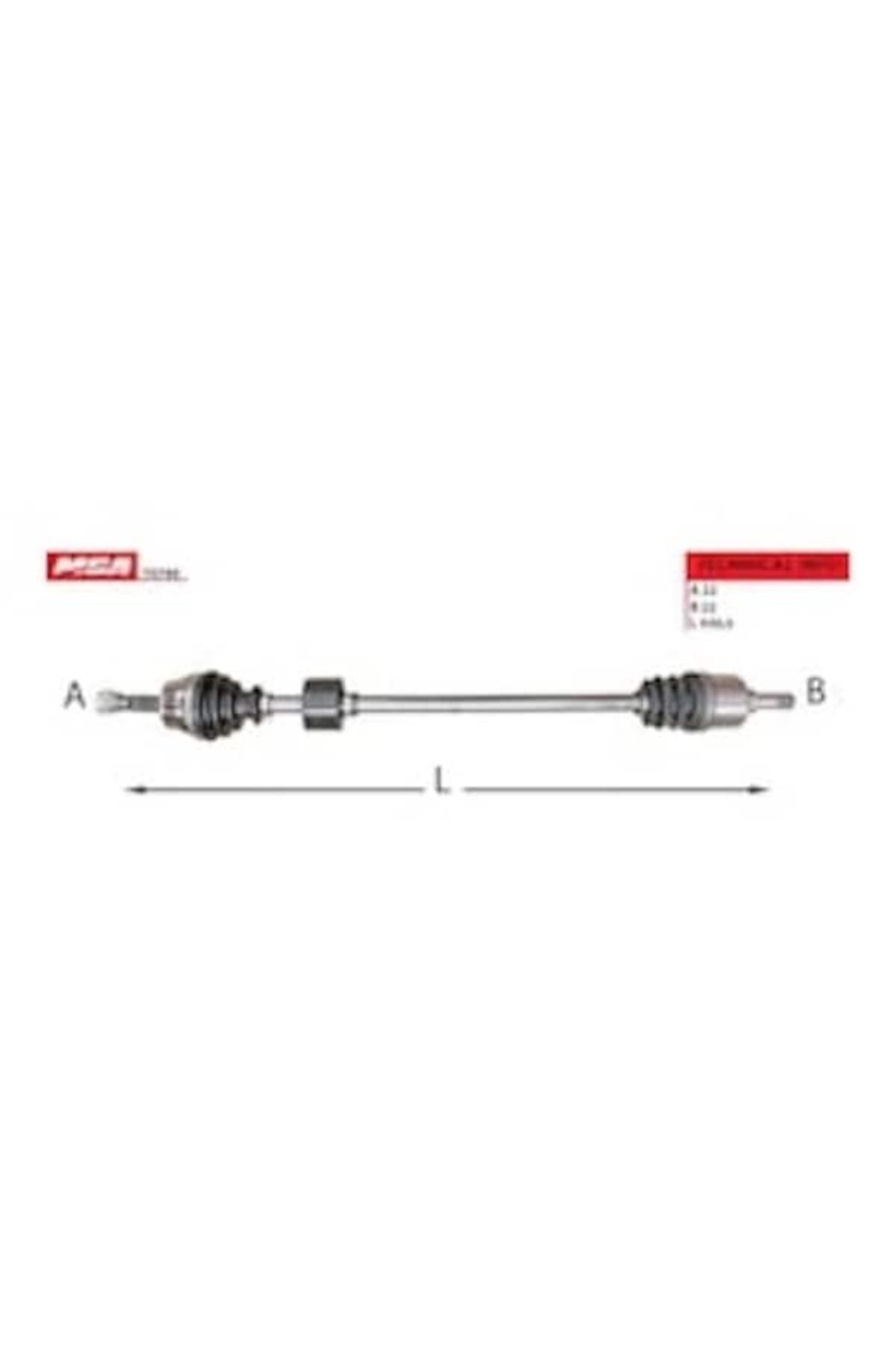 OTOFAST AKS SAĞ KOMPLE DOBLO 1.4 06> 51757653 MGA-70789