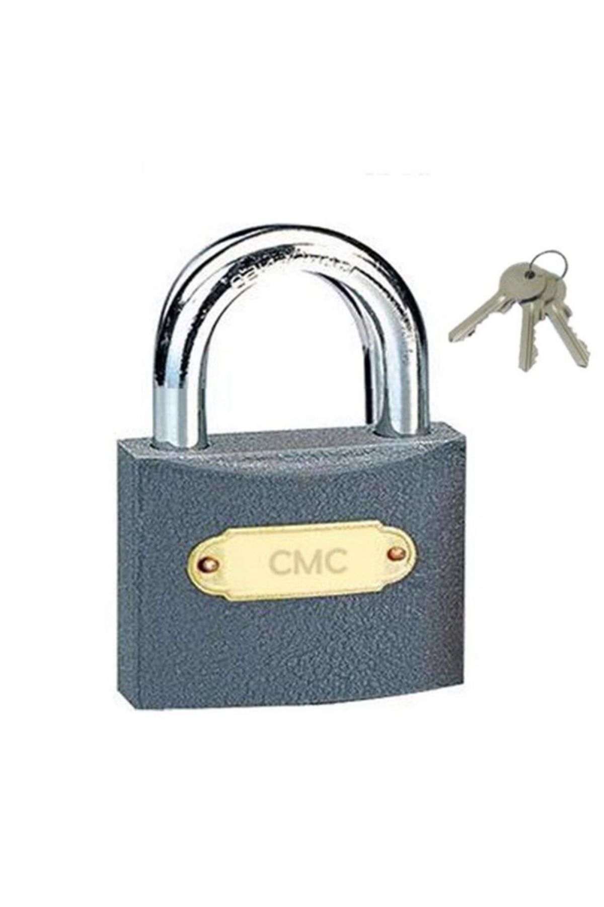 CMC 25 MM ASMA KİLİT GRİ KISA