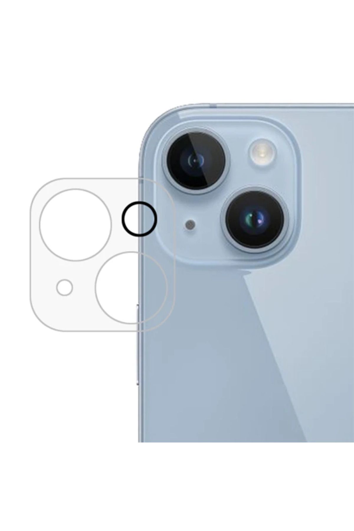 Marsilyan Ally iPhone 15-15 Plus Premium Kamera Lens Koruma Camı-(5775) - MCT1733-7748