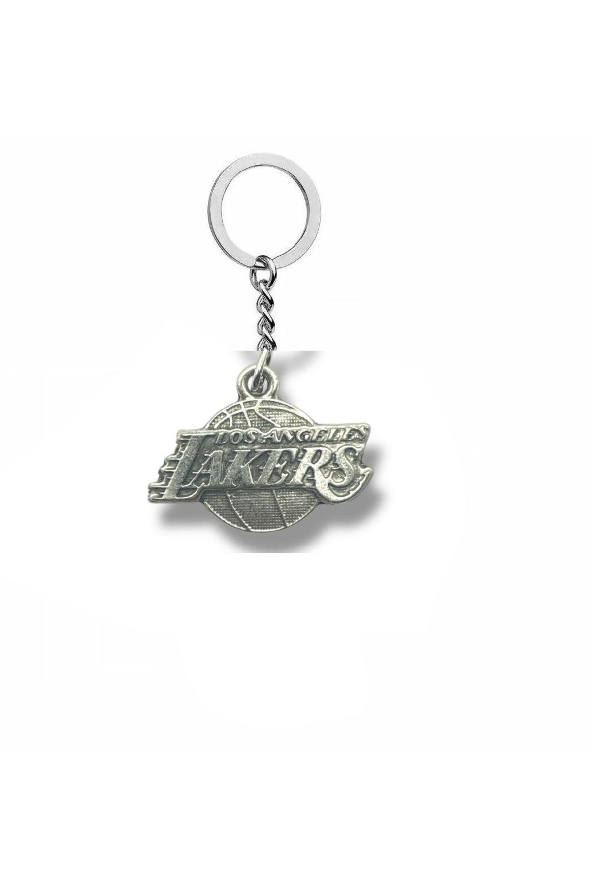 Herşey Nota Lakers Efsanesi – Los Angeles Lakers NBA Basketbol Figürlü Unisex Metal Anahtarlık