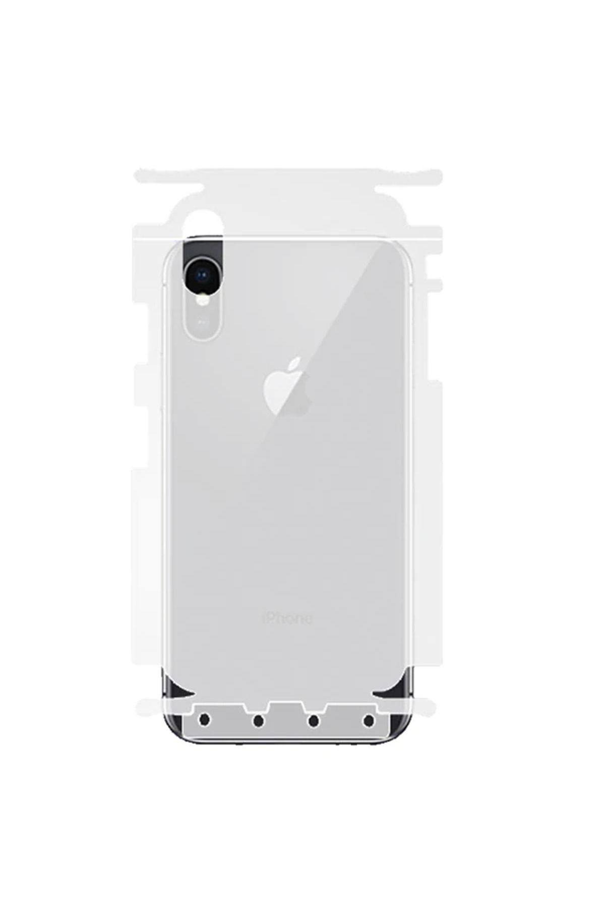 LaCend İPhone X Hidrojel Hayalet Arka Tam Kaplama Film-(5775) - LC5880-6061