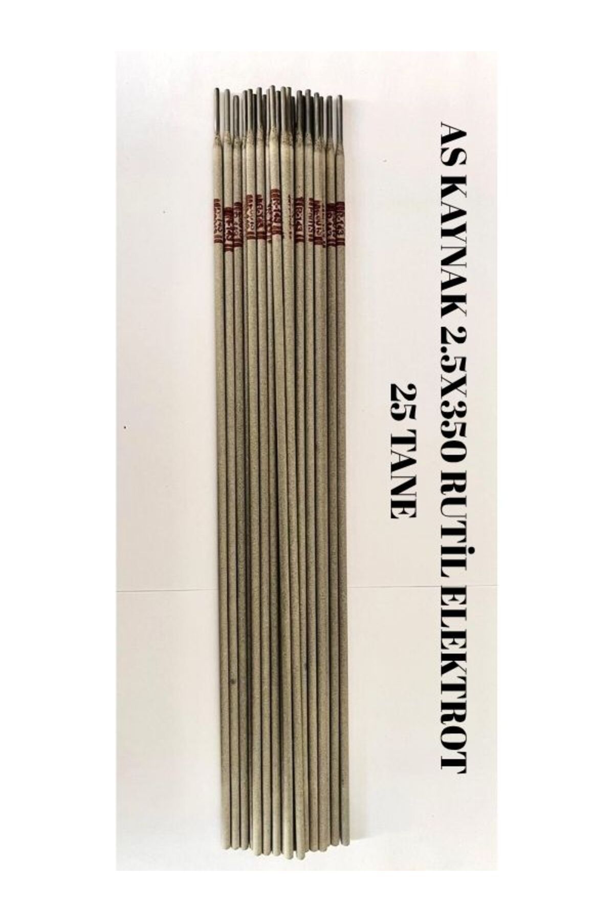 HIRDAVATADAM As Kaynak R 143 2.5x350 Rutil Elektrot 25 Ad Çubuk Fiyatıdır.