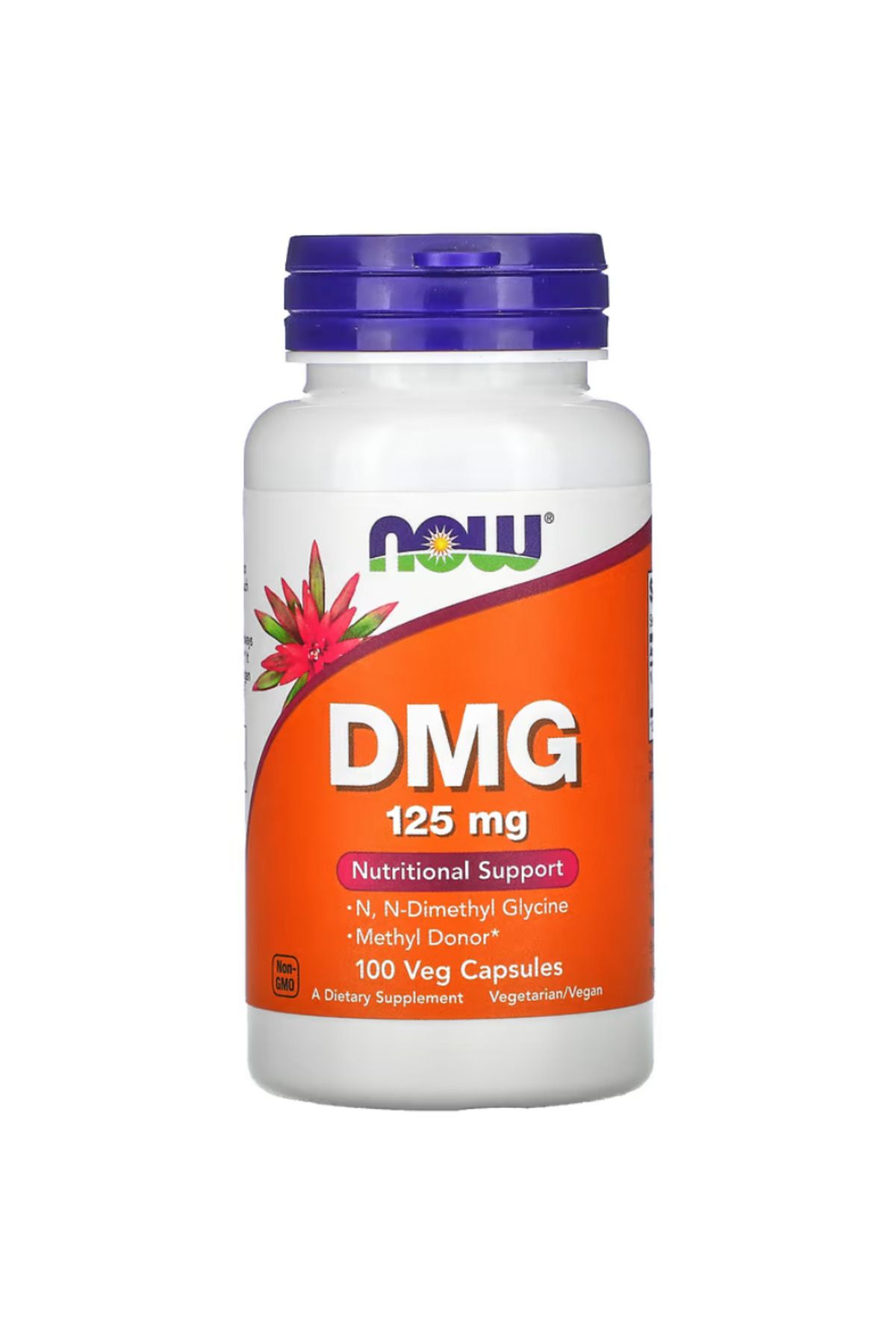 Now Foods , DMG, 125 mg, 100 Veg Capsules
