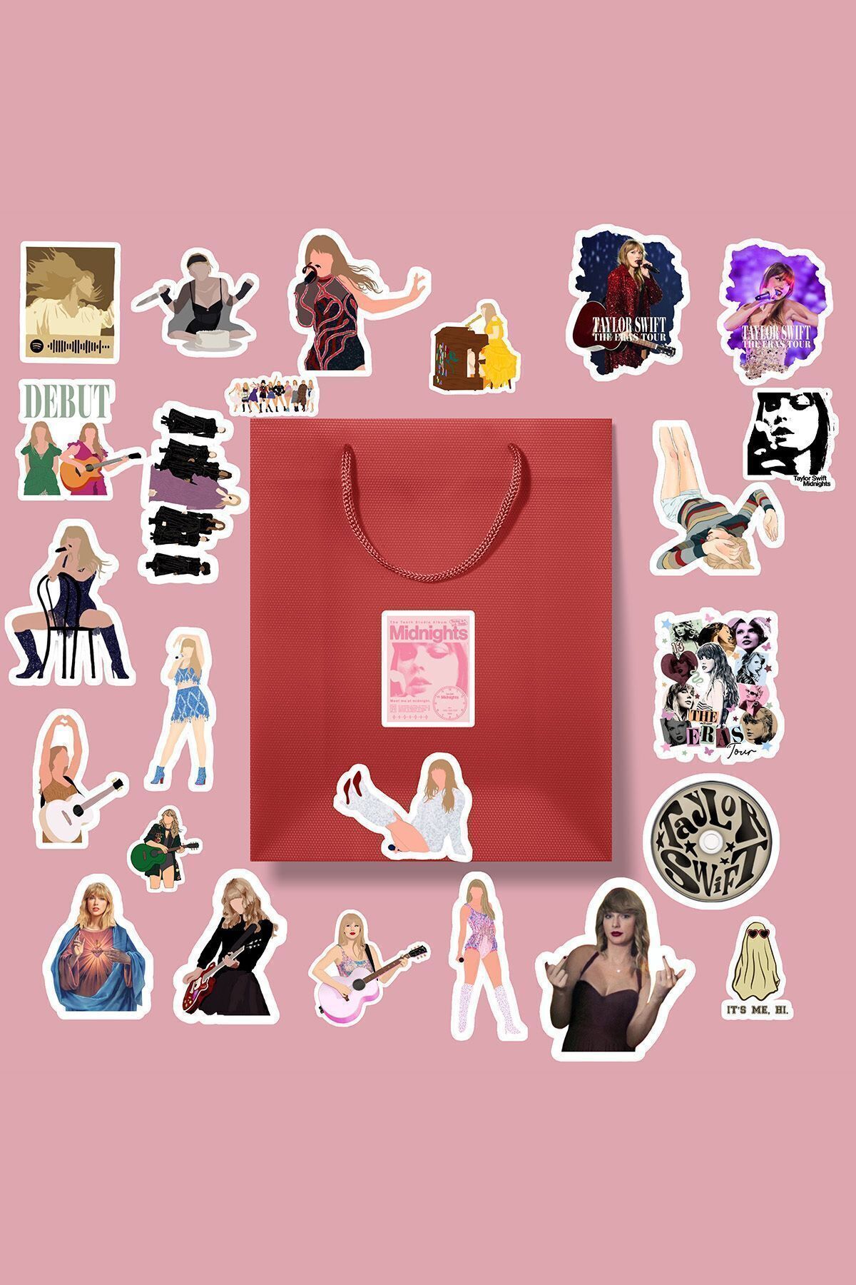 MS Major Selection Taylor Swift sticker paketi /bullet journal defter çıkartma ajanda laptop etiket