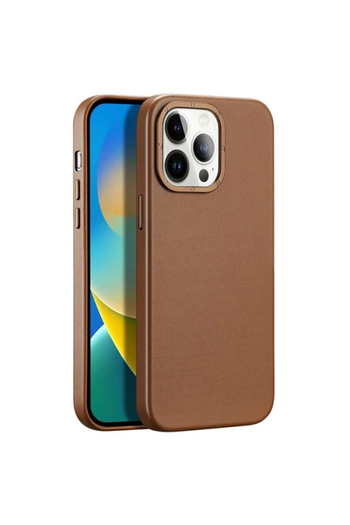 ONE Dux Ducis Grit Series iPhone 14 Pro Max 6.7inç Premium MagSafe Uyumlu Kılıf-(5775 - CDY6957-8164