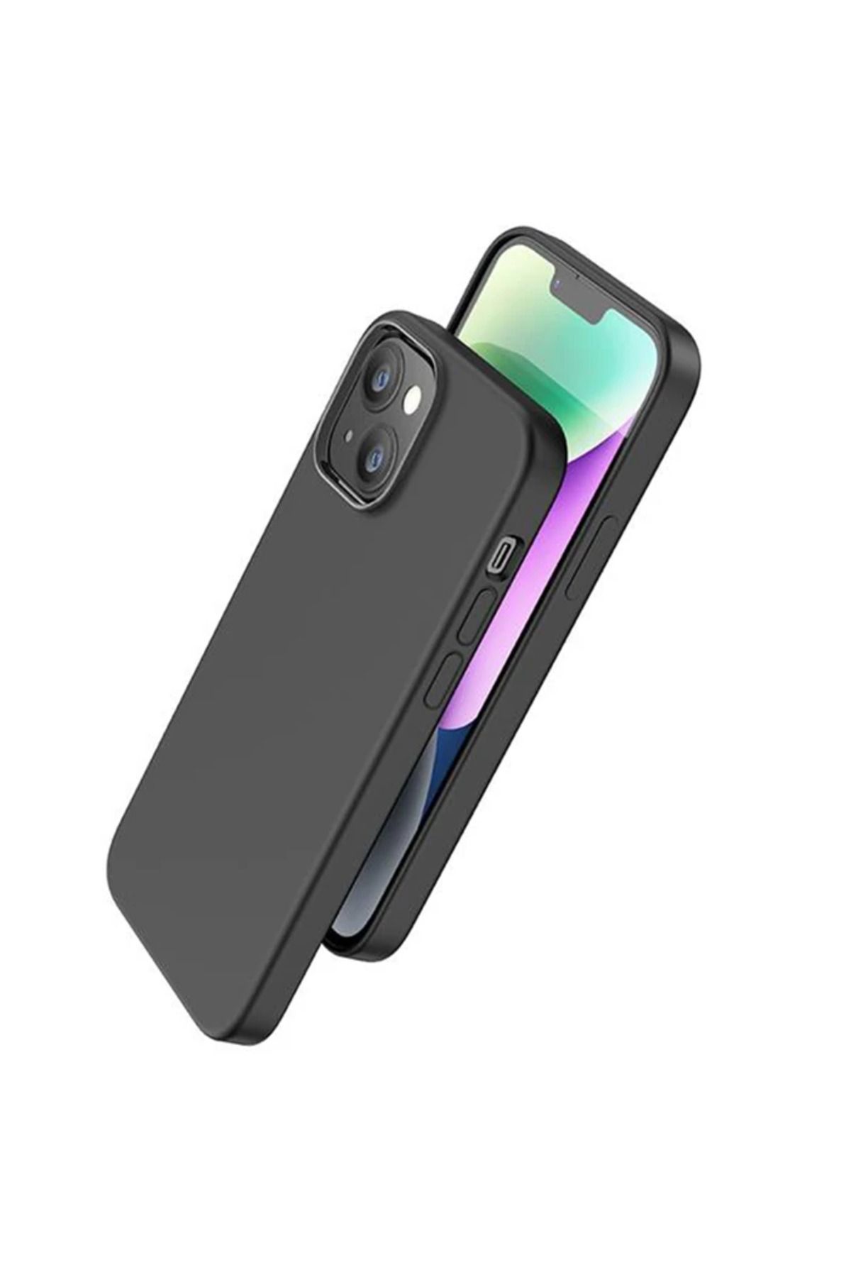 Marsilyan HOCO Pure Series iPhone 15 Manyetik Silikon Kılıf-(5775) - MCT1205-1931